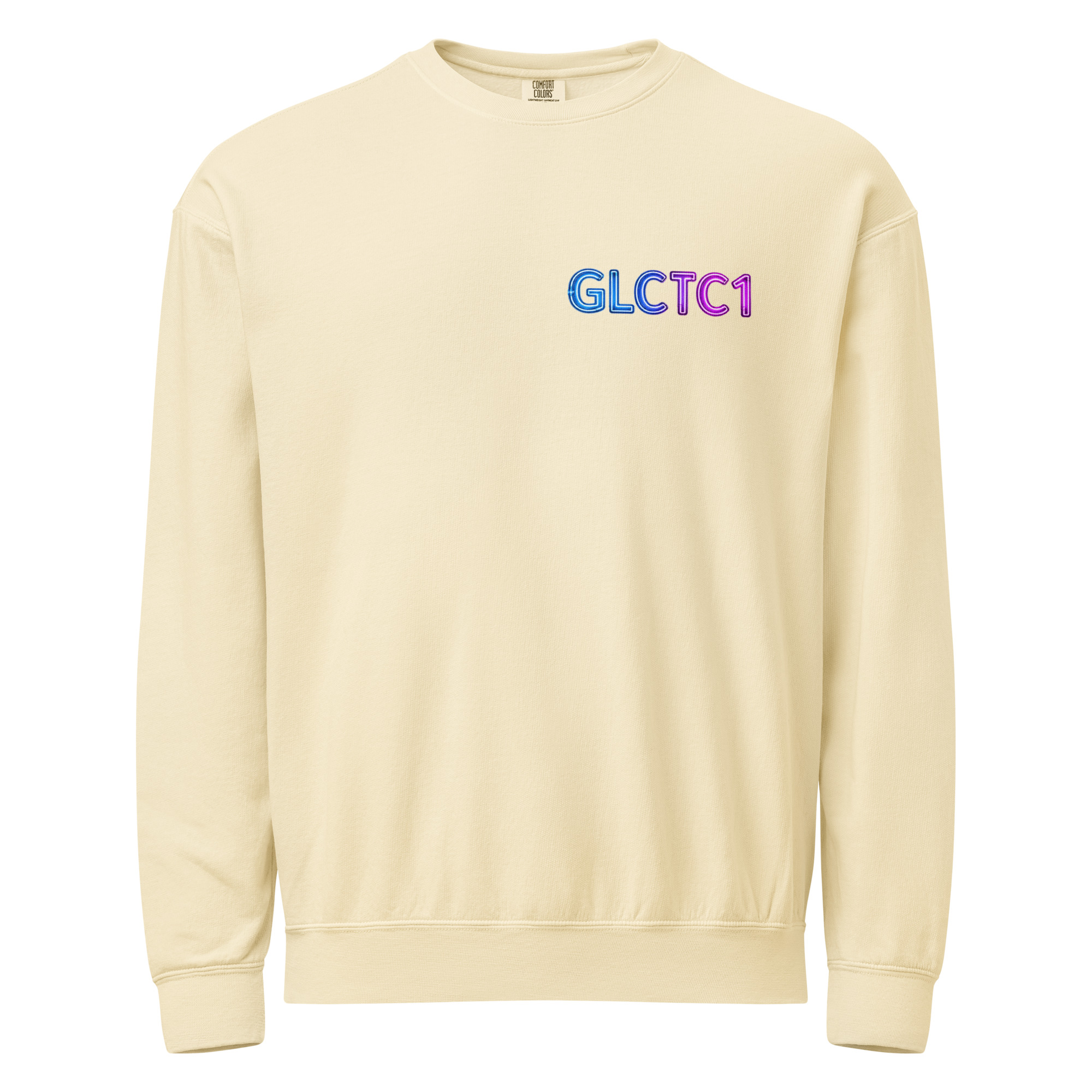 GLCTC1 Neon Unisex Fleece Crewneck Sweatshirt 002 - Image 10