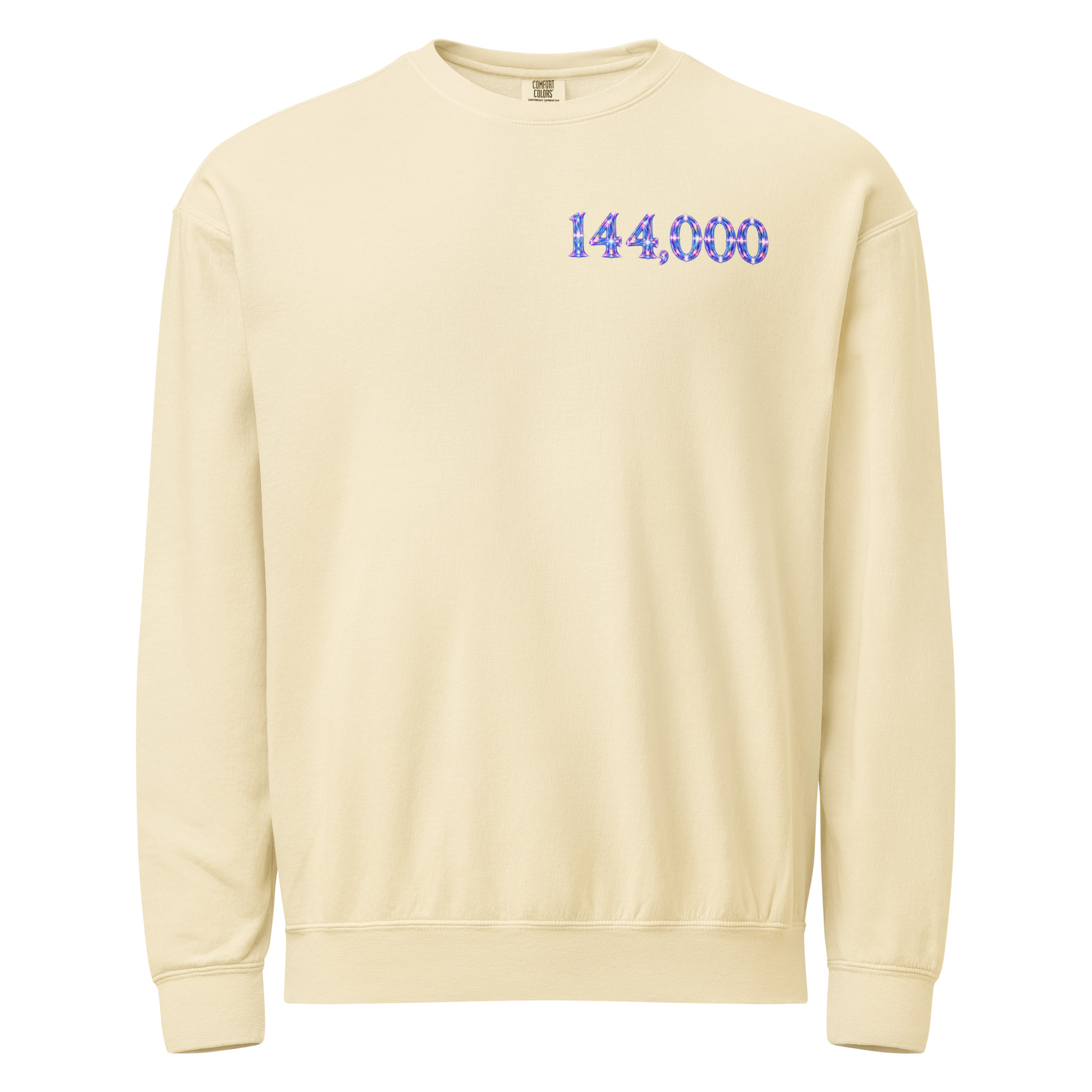 144,000 Light Codes Fleece Crewneck Sweatshirt 002 - Image 10