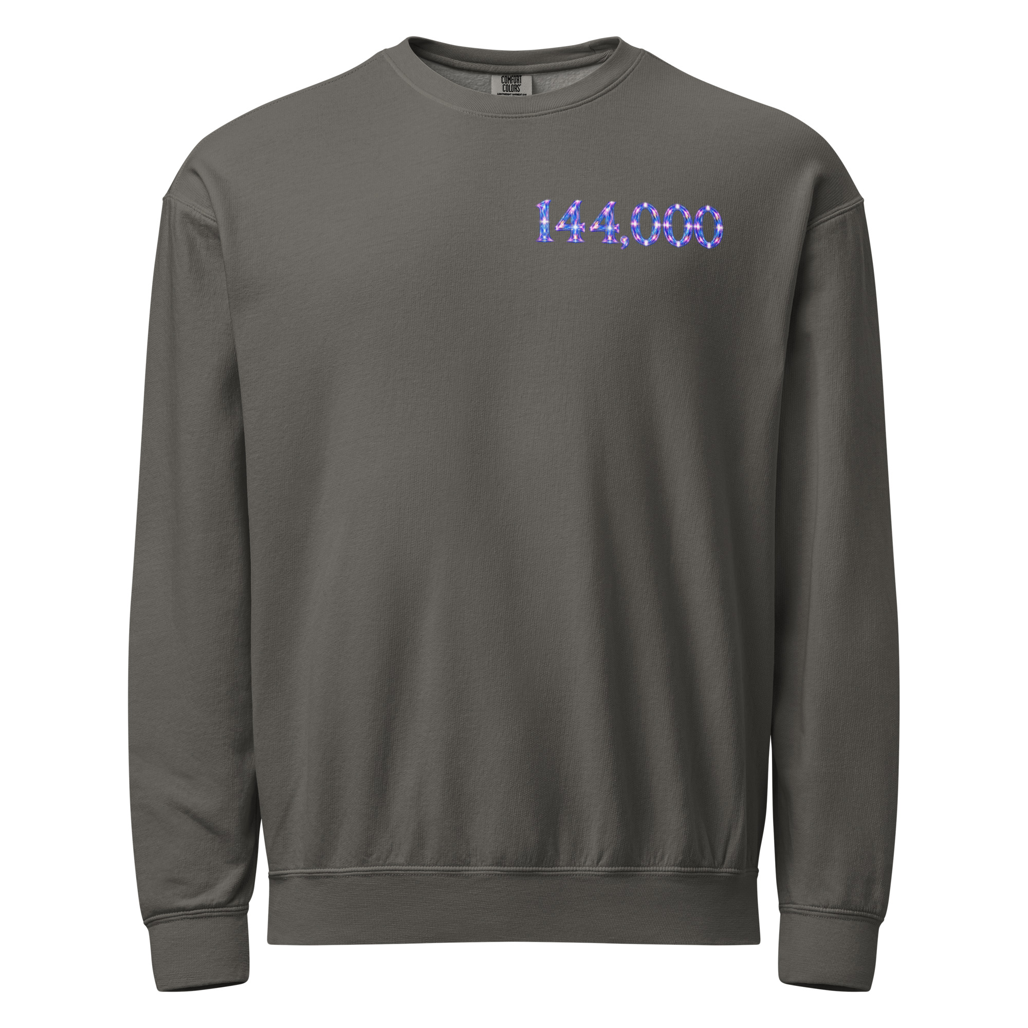 144,000 Light Codes Fleece Crewneck Sweatshirt 002 - Image 3