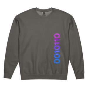 0010110 Neon Unisex Fleece Crewneck Sweatshirt 003