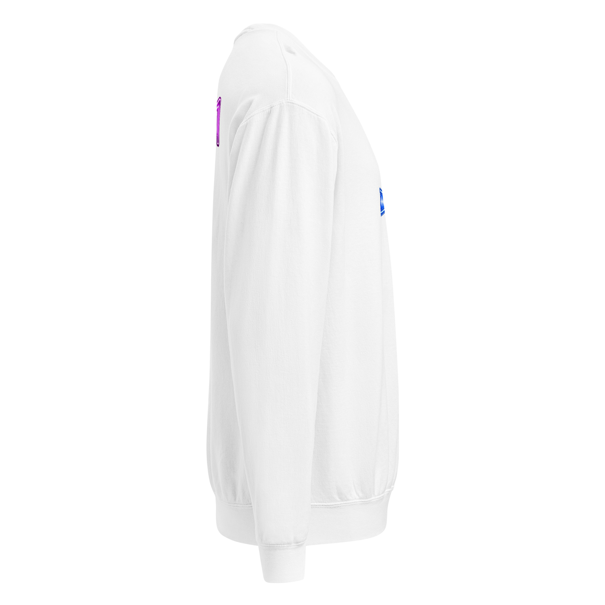 Ankh Neon Unisex Fleece Crewneck Sweatshirt 001 - Image 41