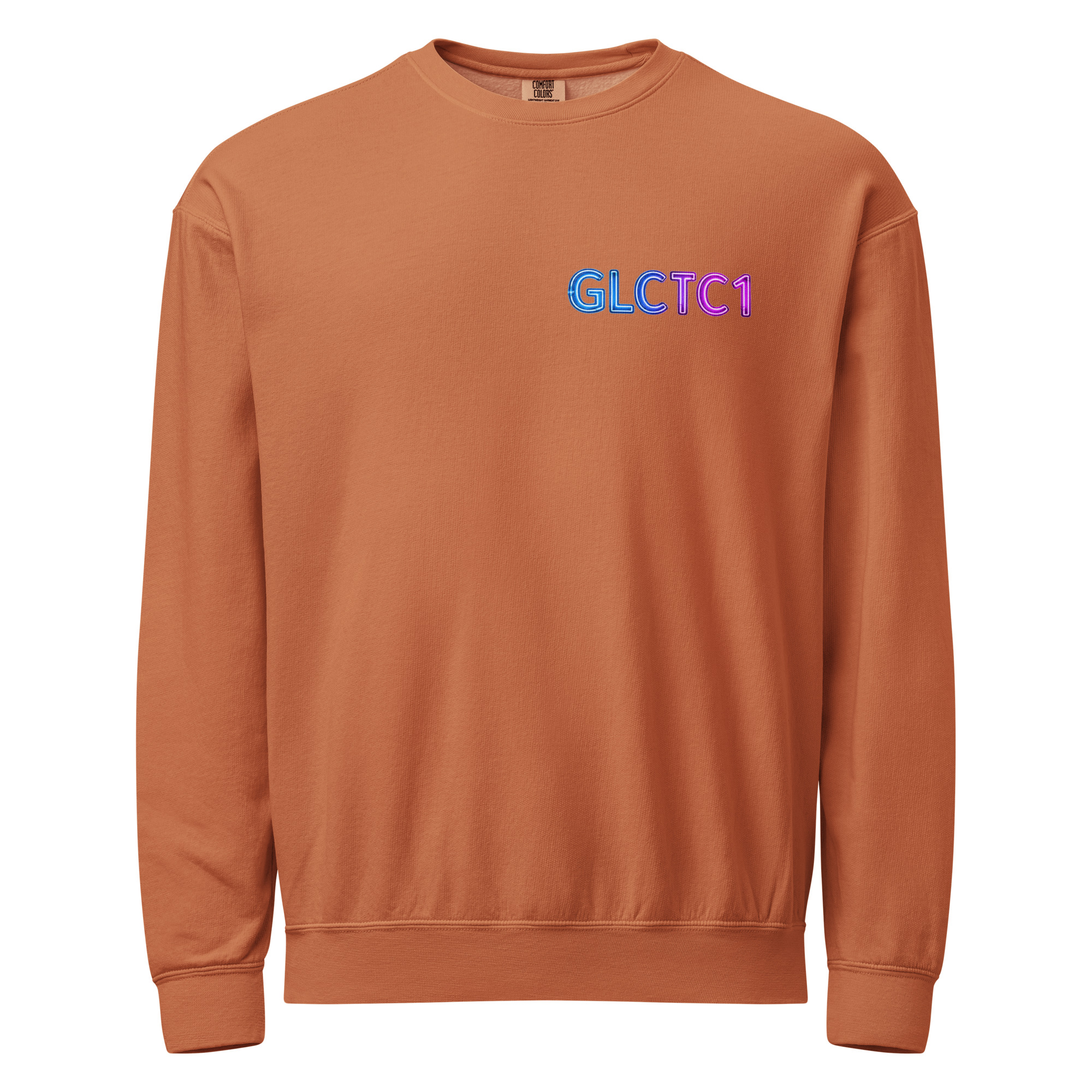 GLCTC1 Neon Unisex Fleece Crewneck Sweatshirt 002 - Image 6