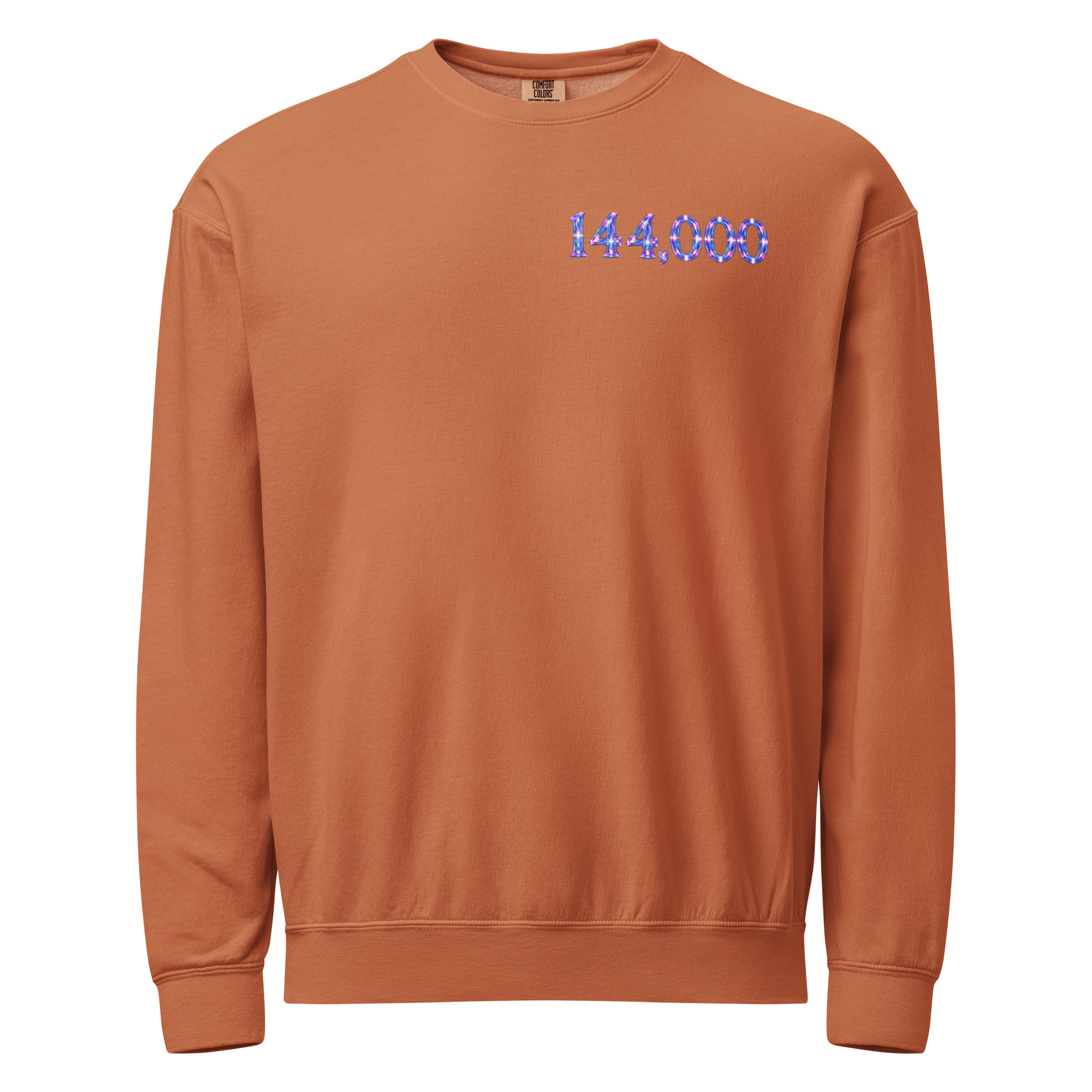 144,000 Light Codes Fleece Crewneck Sweatshirt 002 - Image 6