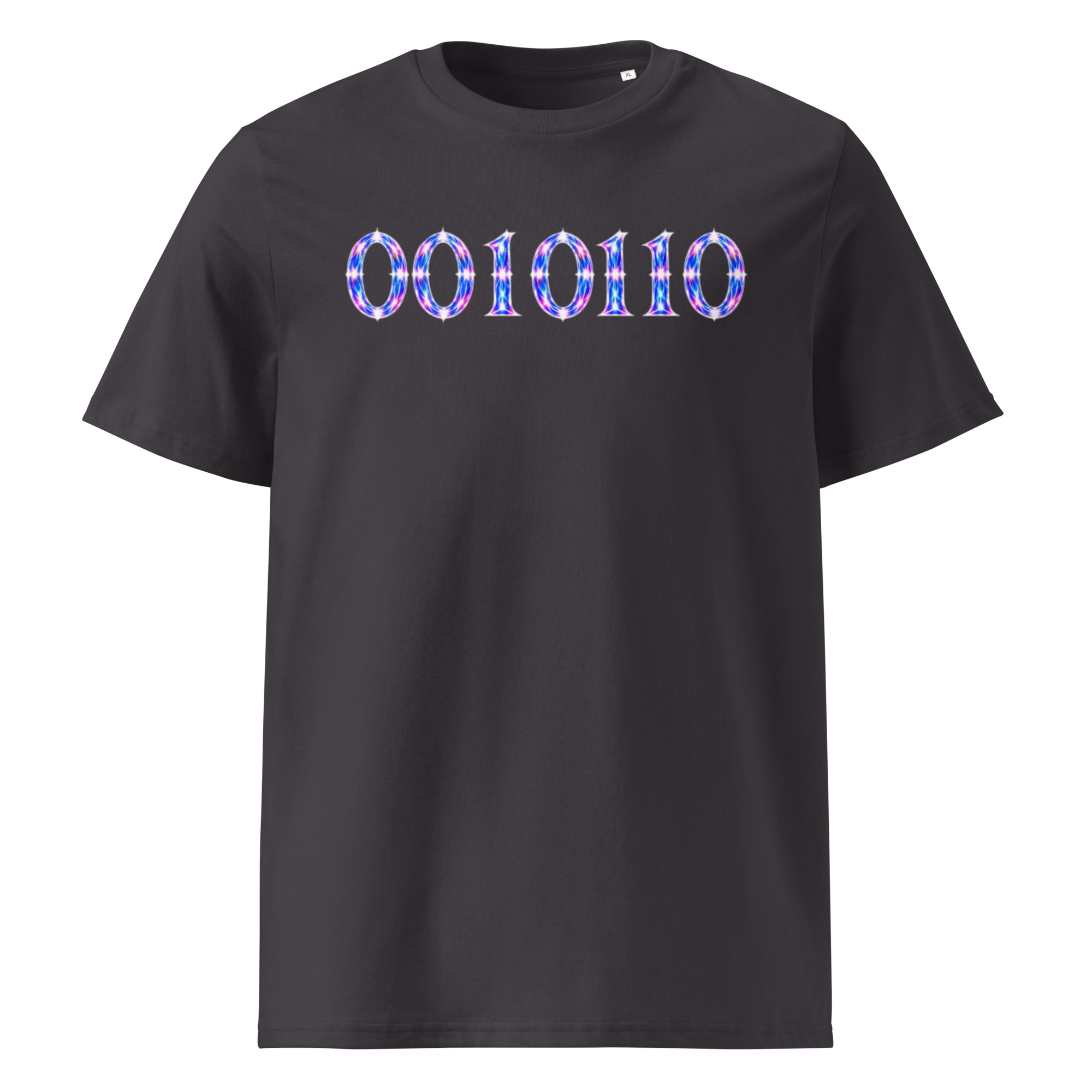 0010110 Light Codes Unisex Organic Cotton T-Shirt 001 - Image 6