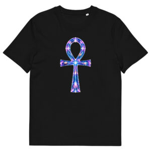 Ankh Light Codes Unisex Organic Cotton T-Shirt 001