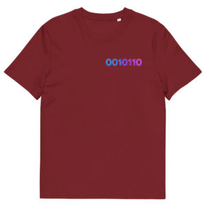 0010110 Neon Unisex Organic Cotton T-Shirt 002