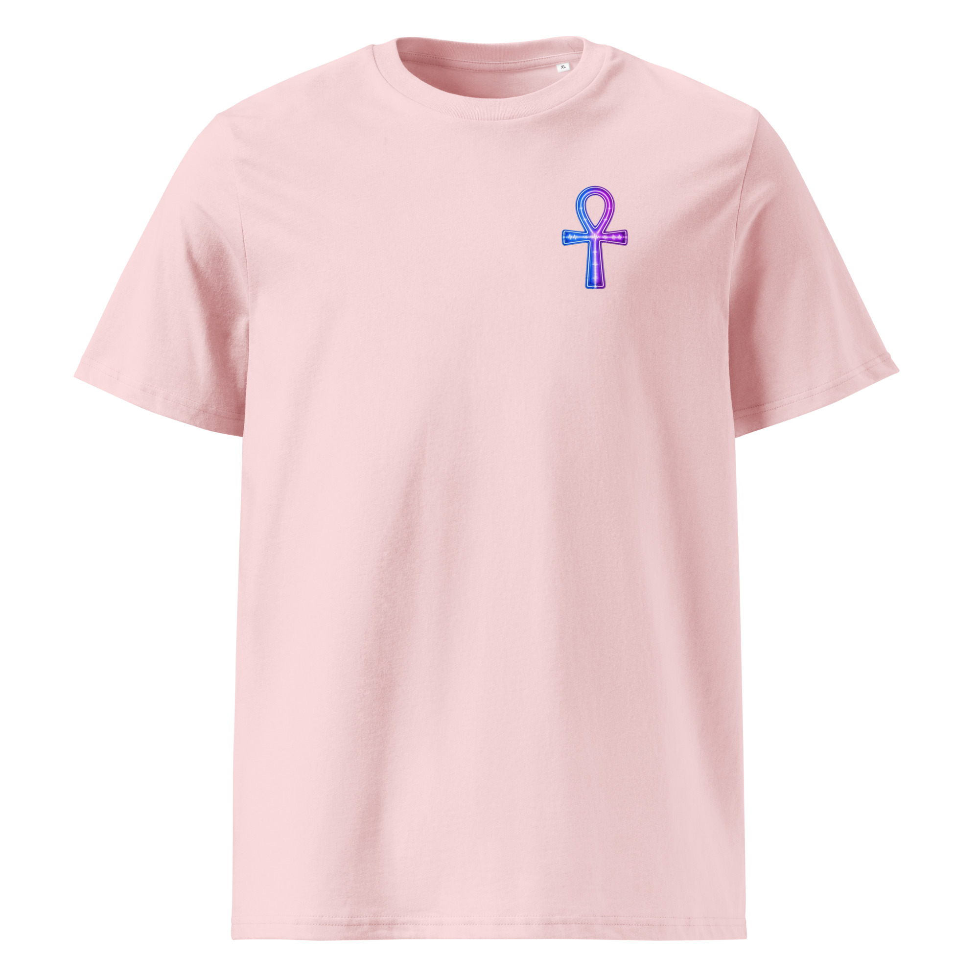 Ankh Neon Unisex Organic Cotton T-Shirt 002 - Image 14