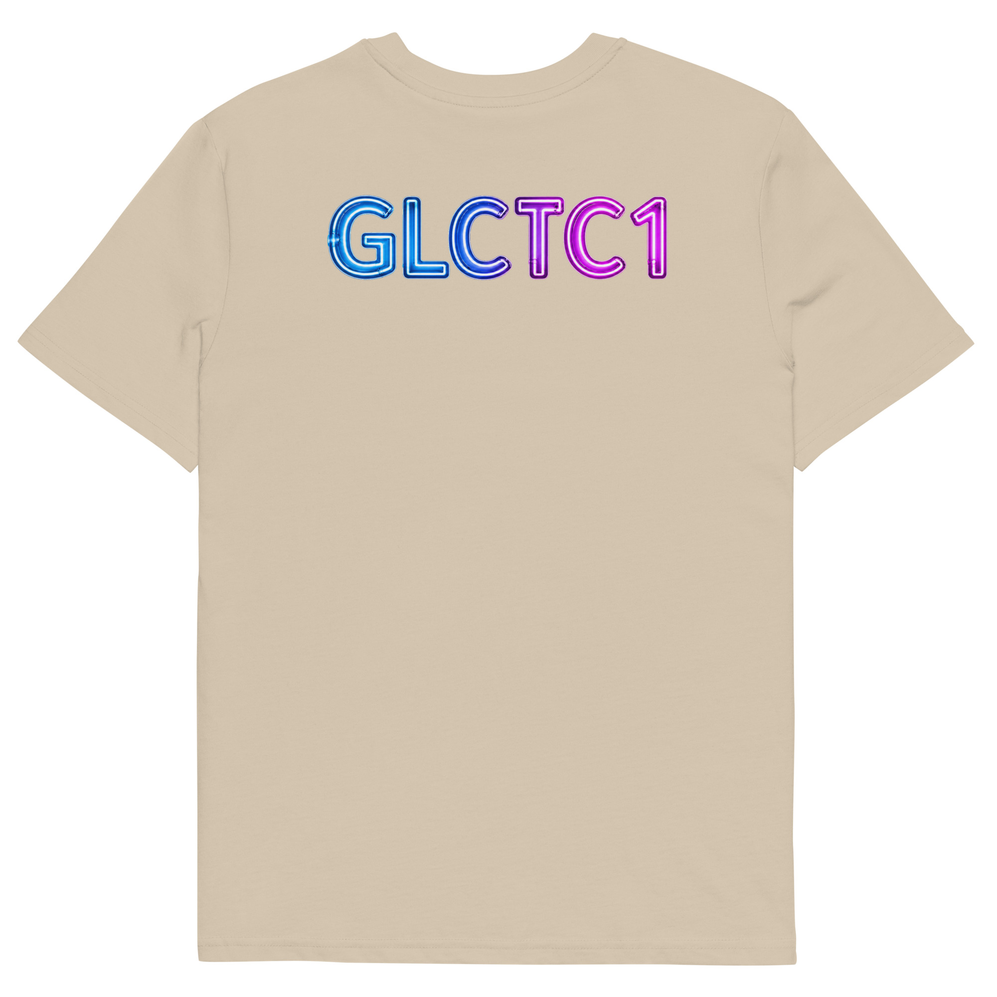 Ankh Neon Unisex Organic Cotton T-Shirt 002 - Image 86