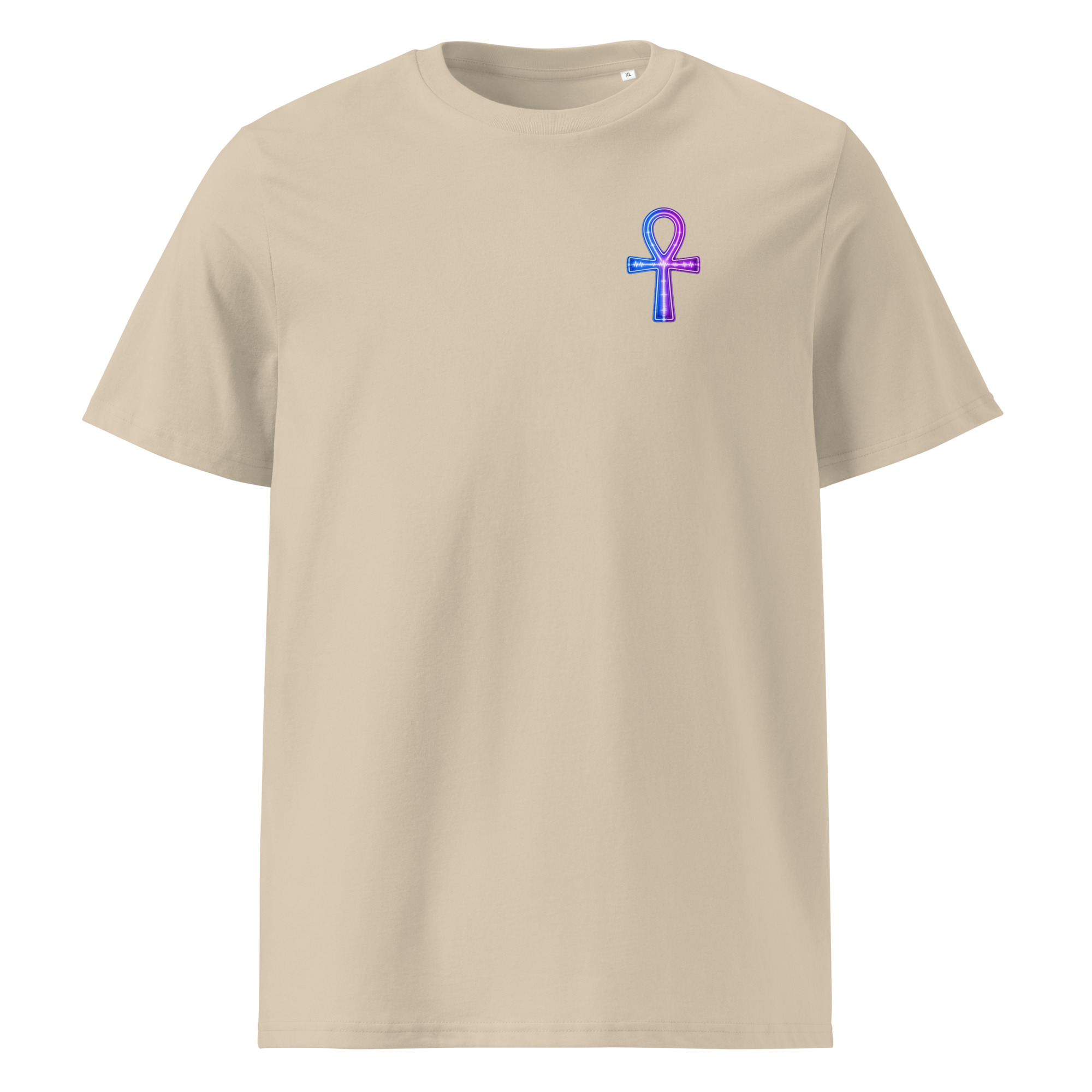 Ankh Neon Unisex Organic Cotton T-Shirt 002 - Image 12