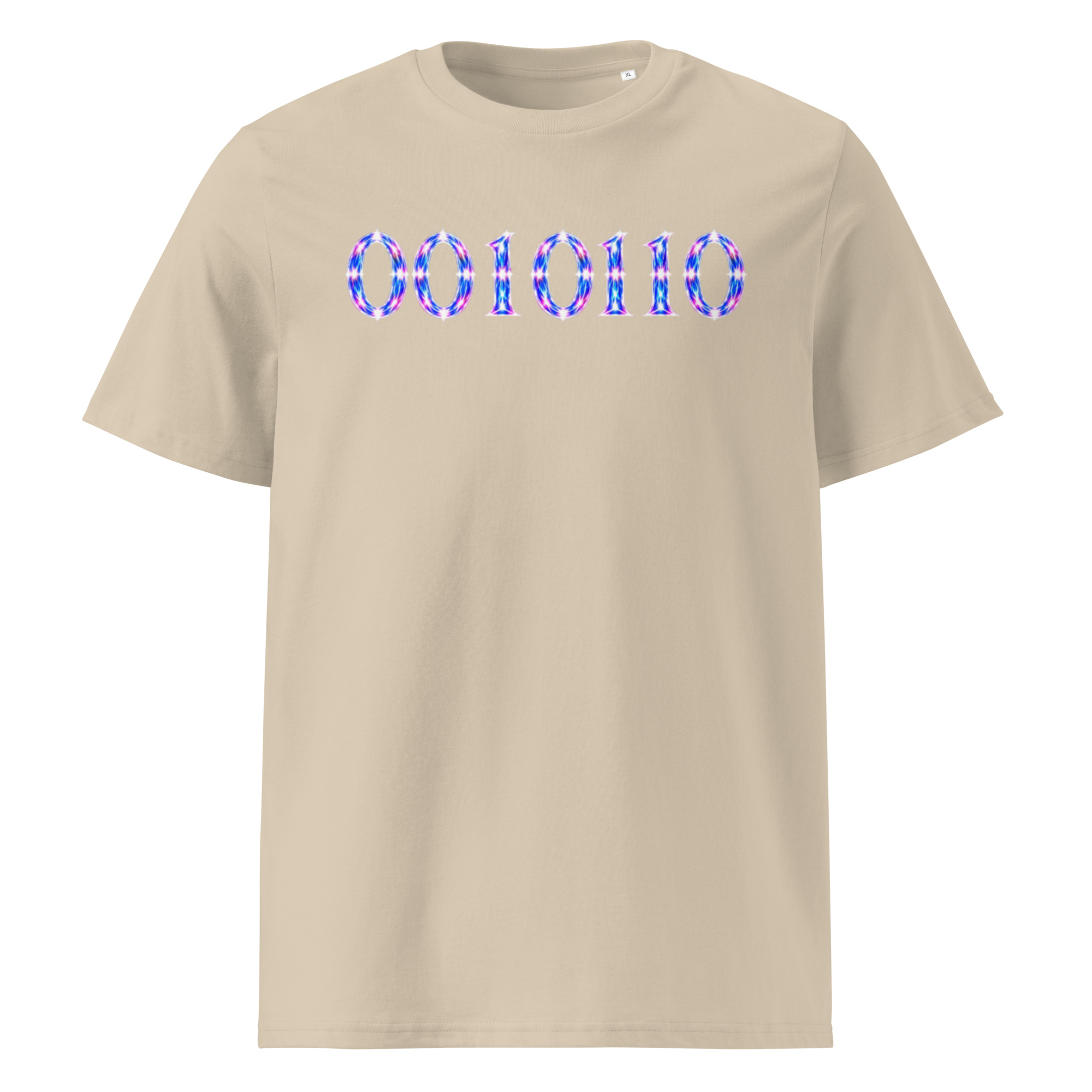0010110 Light Codes Unisex Organic Cotton T-Shirt 001 - Image 12