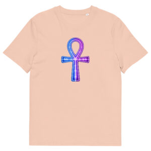 Ankh Neon Unisex Organic Cotton T-Shirt 001