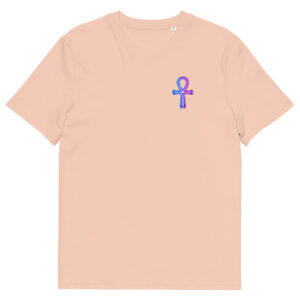Ankh Neon Unisex Organic Cotton T-Shirt 002