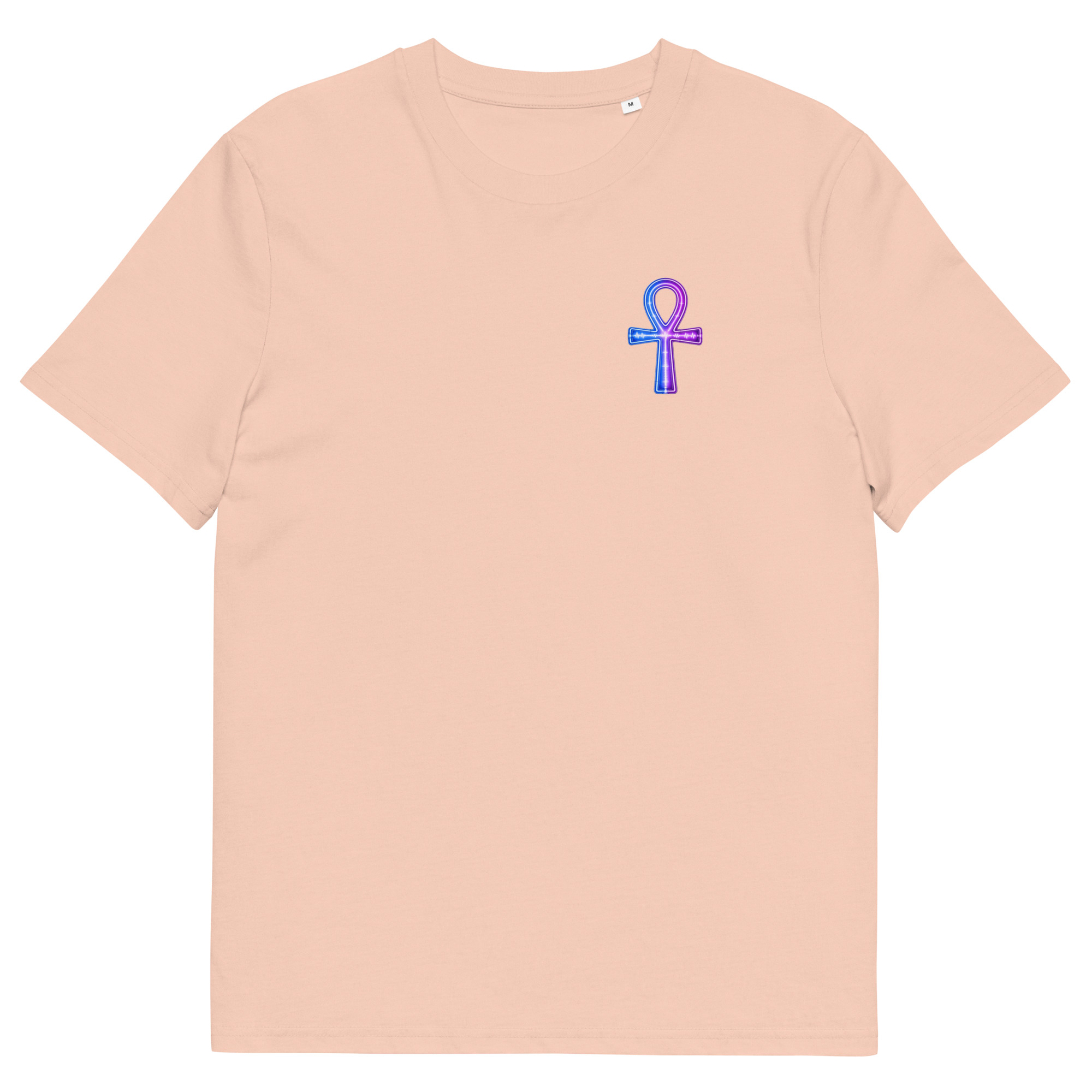 Ankh Neon Unisex Organic Cotton T-Shirt 002