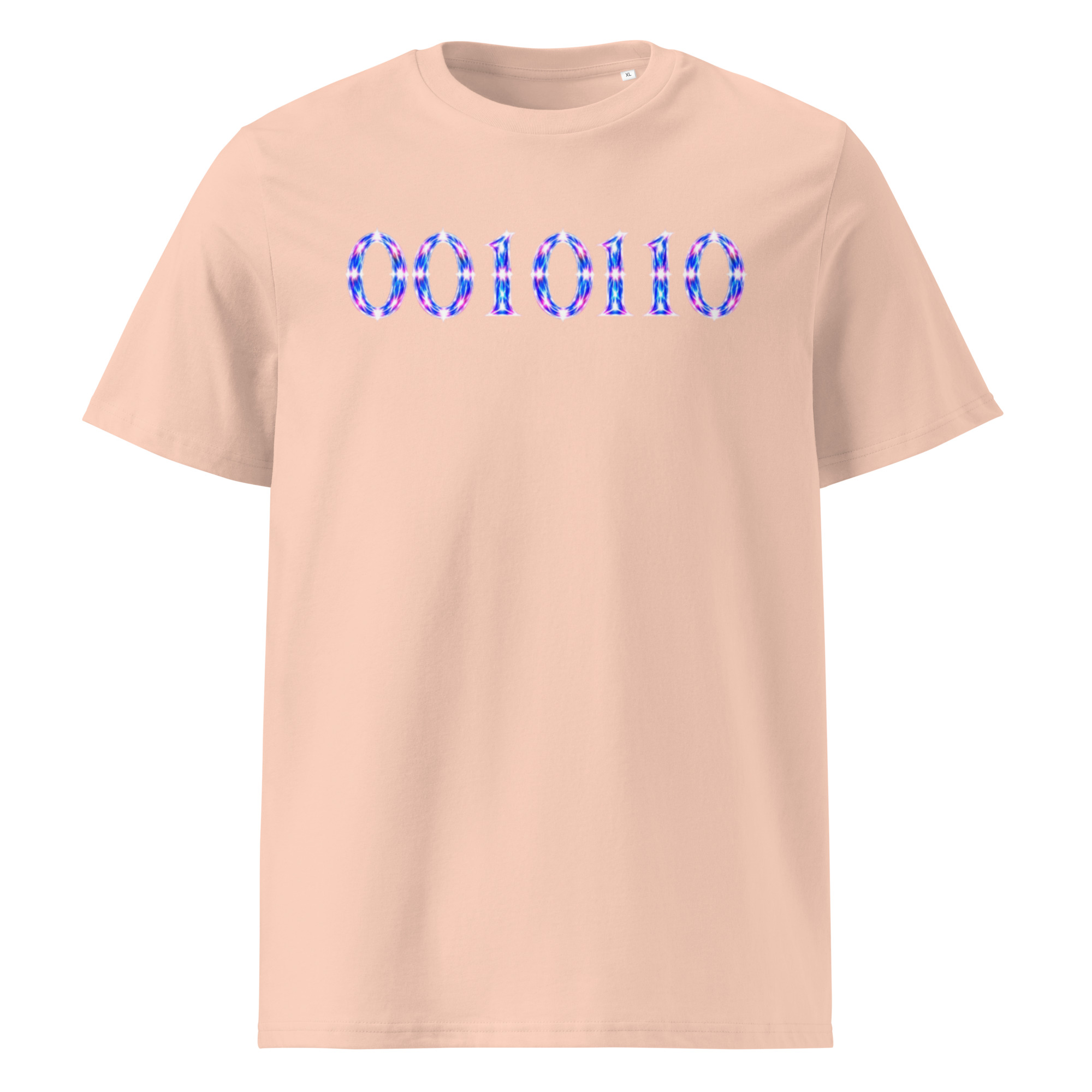 0010110 Light Codes Unisex Organic Cotton T-Shirt 001 - Image 13