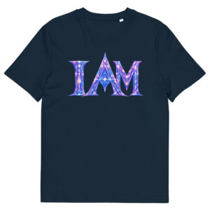 I AM Light Codes Unisex Organic Cotton T-Shirt 001