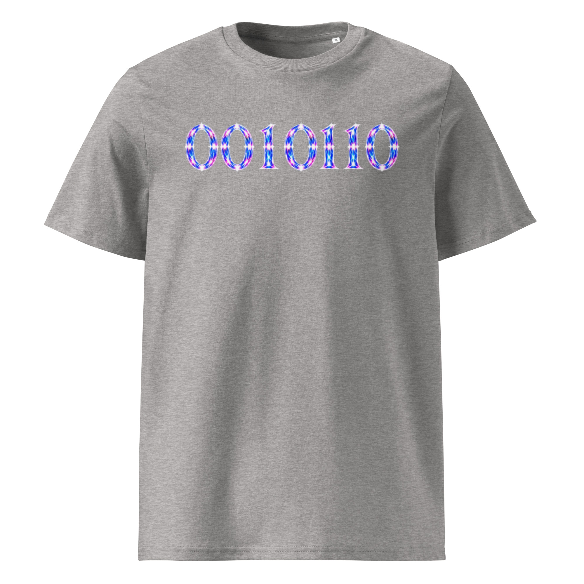 0010110 Light Codes Unisex Organic Cotton T-Shirt 001 - Image 11