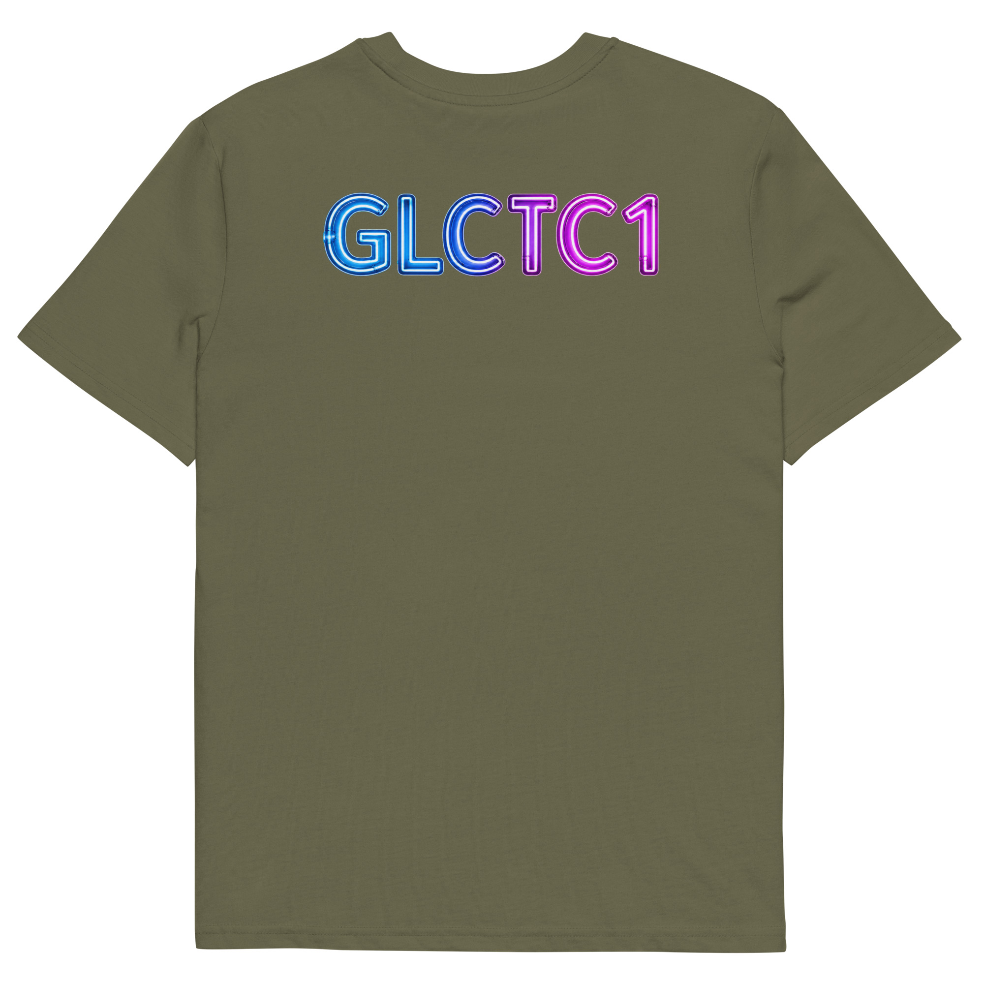 Ankh Neon Unisex Organic Cotton T-Shirt 002 - Image 83