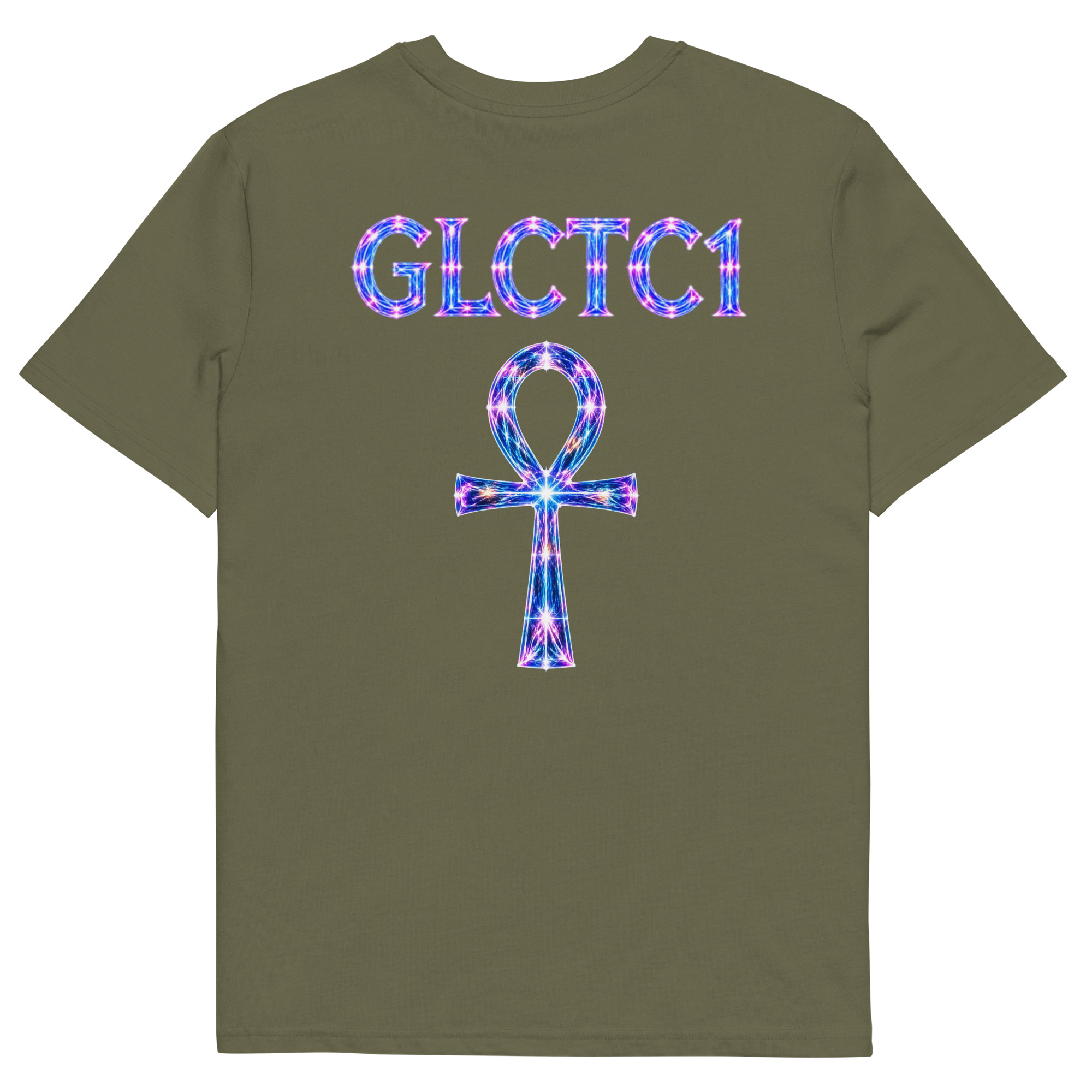 0010110 Light Codes Unisex Organic Cotton T-Shirt 001 - Image 83