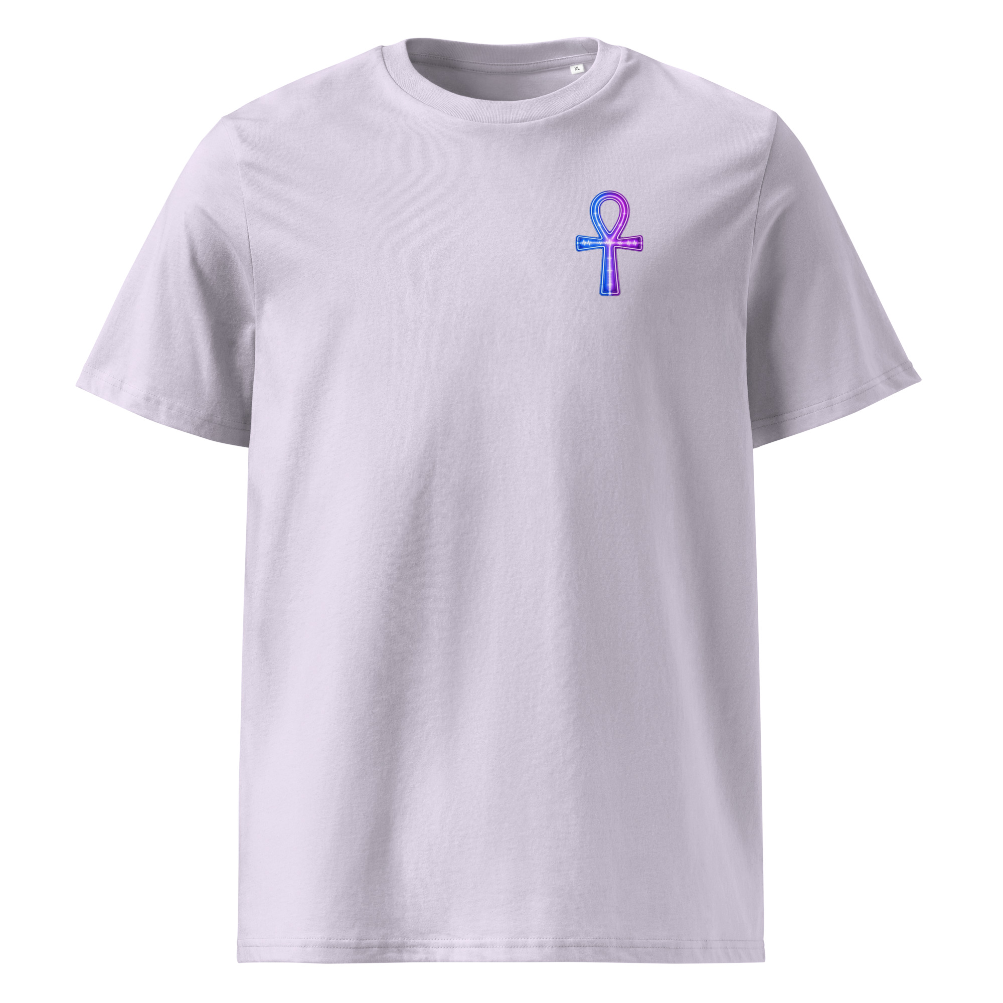 Ankh Neon Unisex Organic Cotton T-Shirt 002 - Image 15