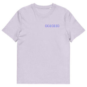 0010110 Light Codes Unisex Organic Cotton T-Shirt 002