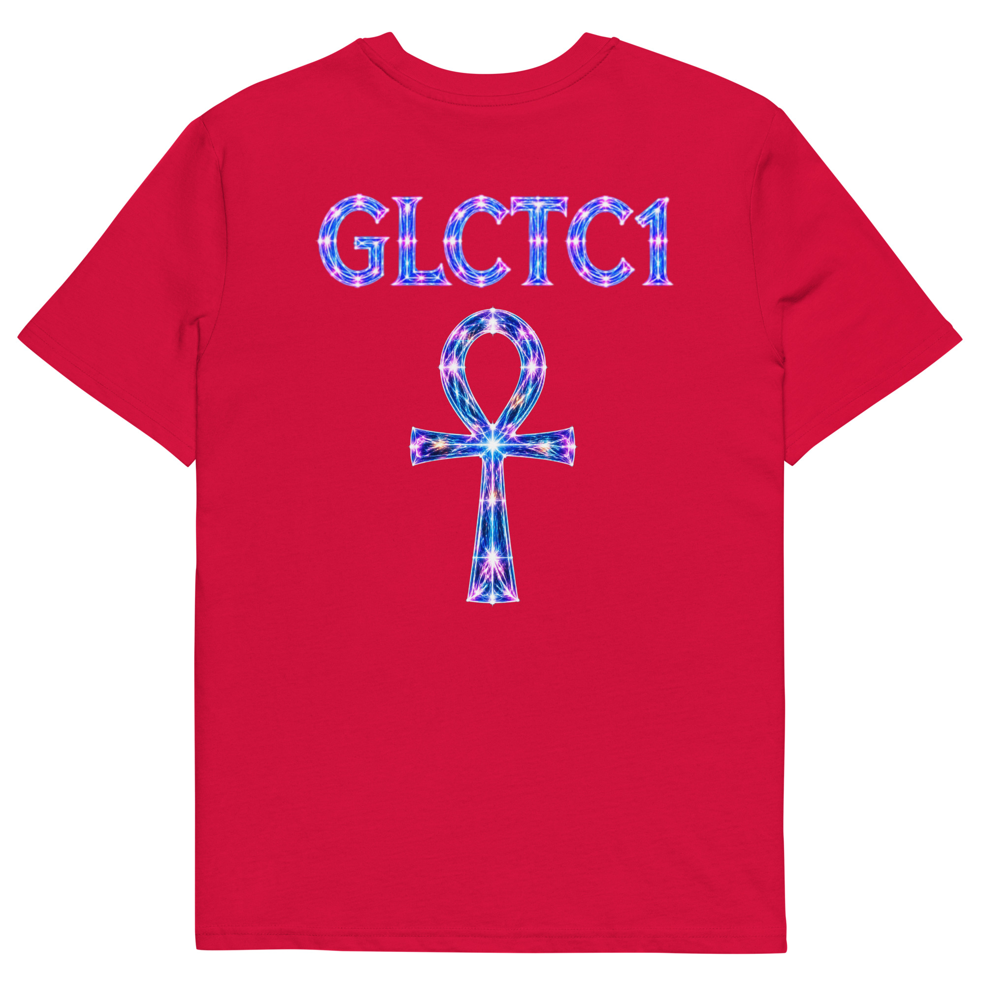 0010110 Light Codes Unisex Organic Cotton T-Shirt 001 - Image 81