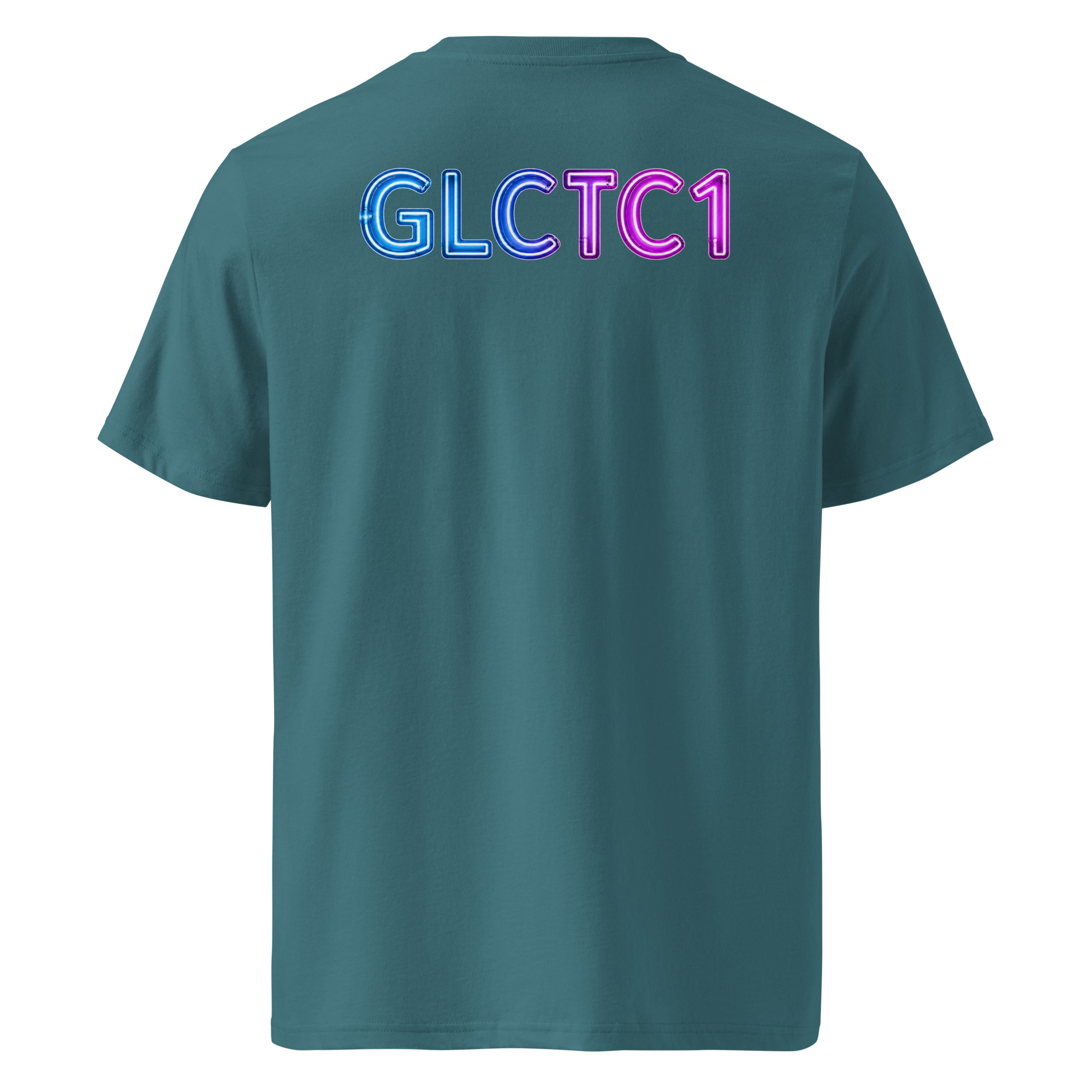 Ankh Neon Unisex Organic Cotton T-Shirt 002 - Image 23