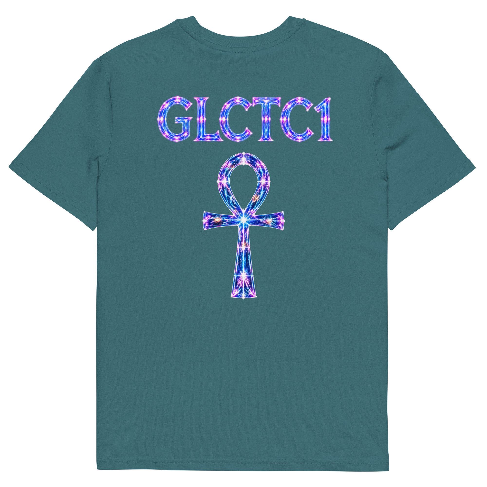 0010110 Light Codes Unisex Organic Cotton T-Shirt 001 - Image 82