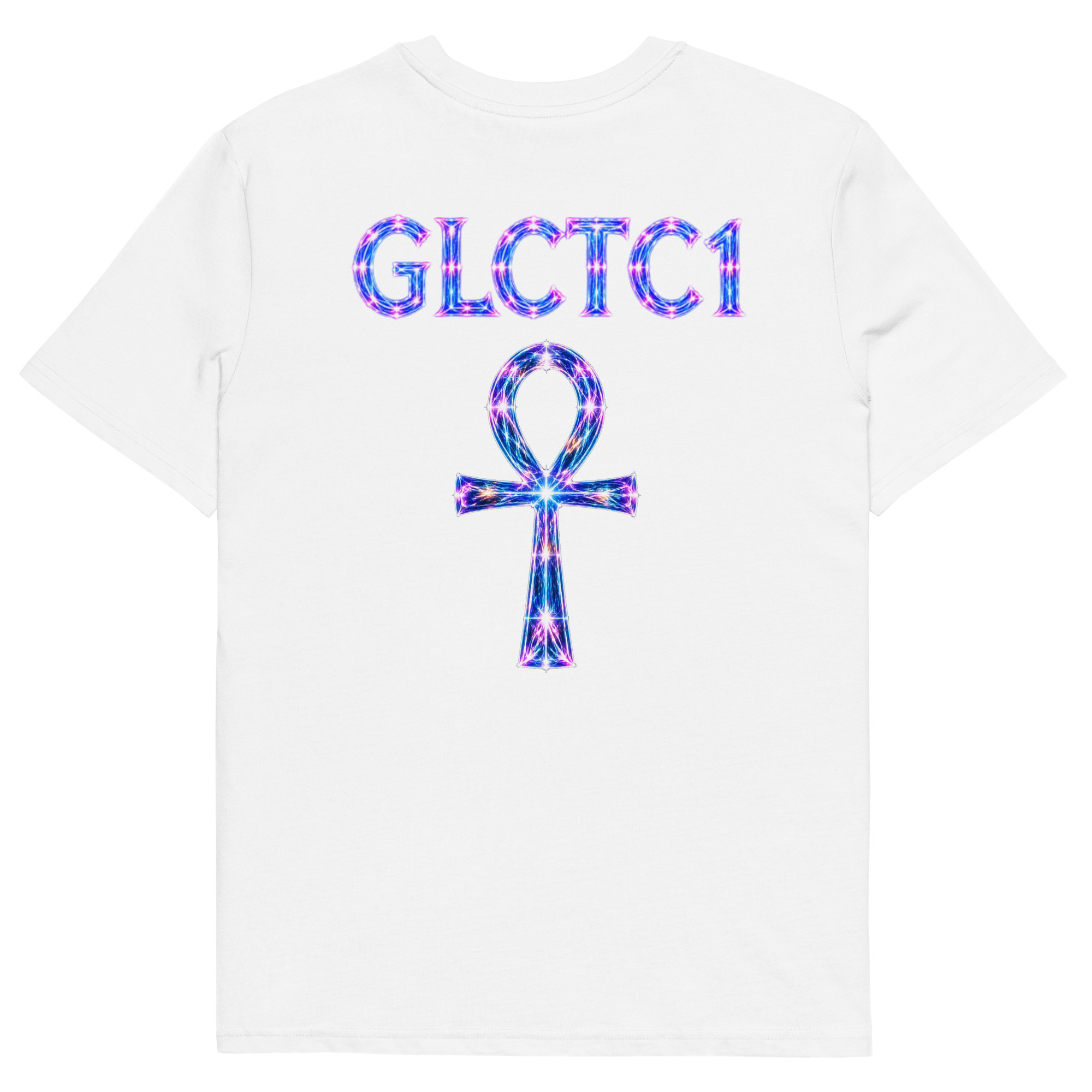 0010110 Light Codes Unisex Organic Cotton T-Shirt 001 - Image 90