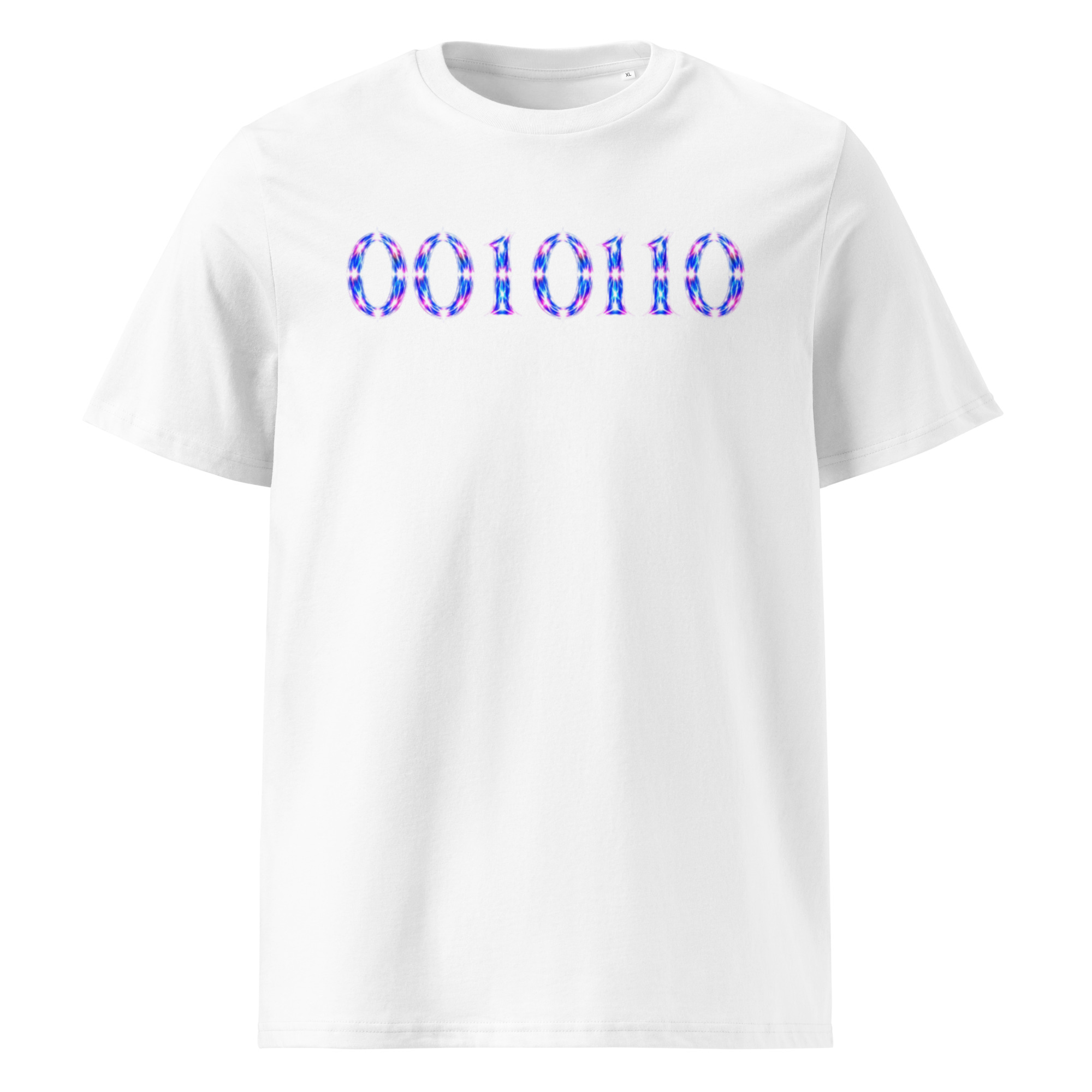 0010110 Light Codes Unisex Organic Cotton T-Shirt 001 - Image 16