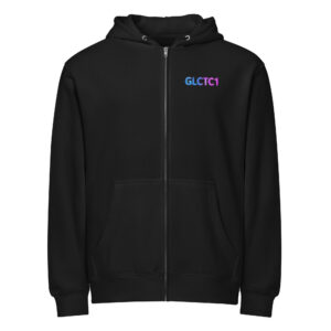 GLCTC1 Neon Unisex Premium Zip Hoodie 001