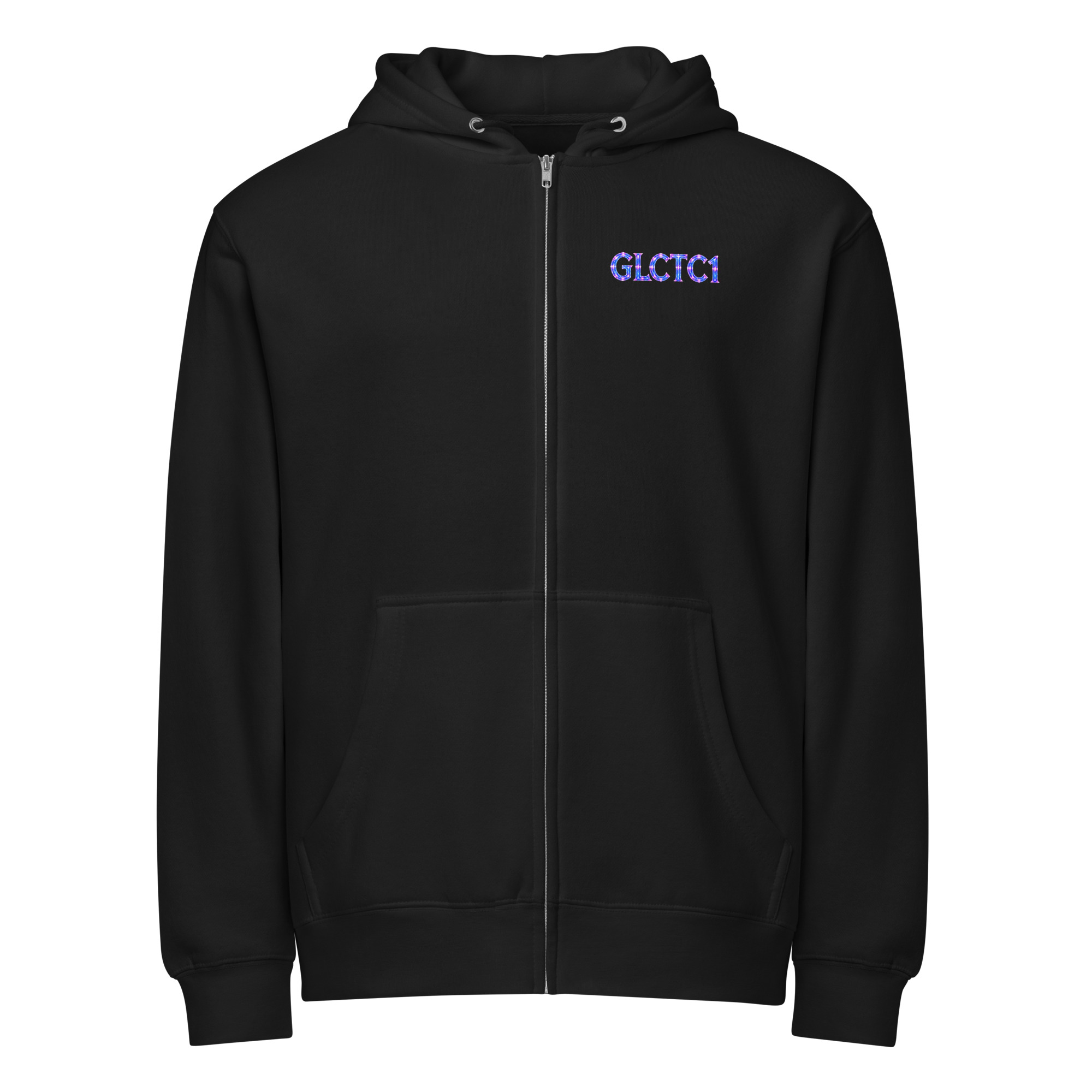 GLCTC1 Light Codes Unisex Premium Zip Hoodie 001 - Image 2