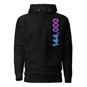 144,000 Neon Unisex Hoodie 003