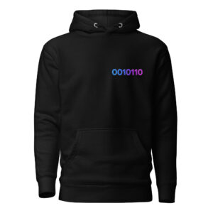0010110 Neon Unisex Hoodie 002
