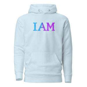 I AM Neon Unisex Hoodie 001