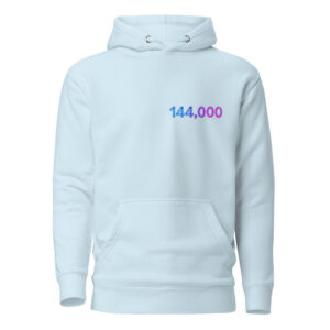 144,000 Neon Unisex Hoodie 002