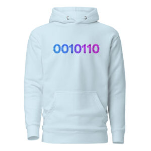 0010110 Neon Unisex Hoodie 001