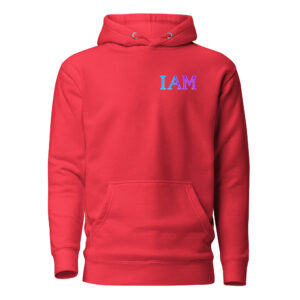 I AM Neon Unisex Hoodie 002