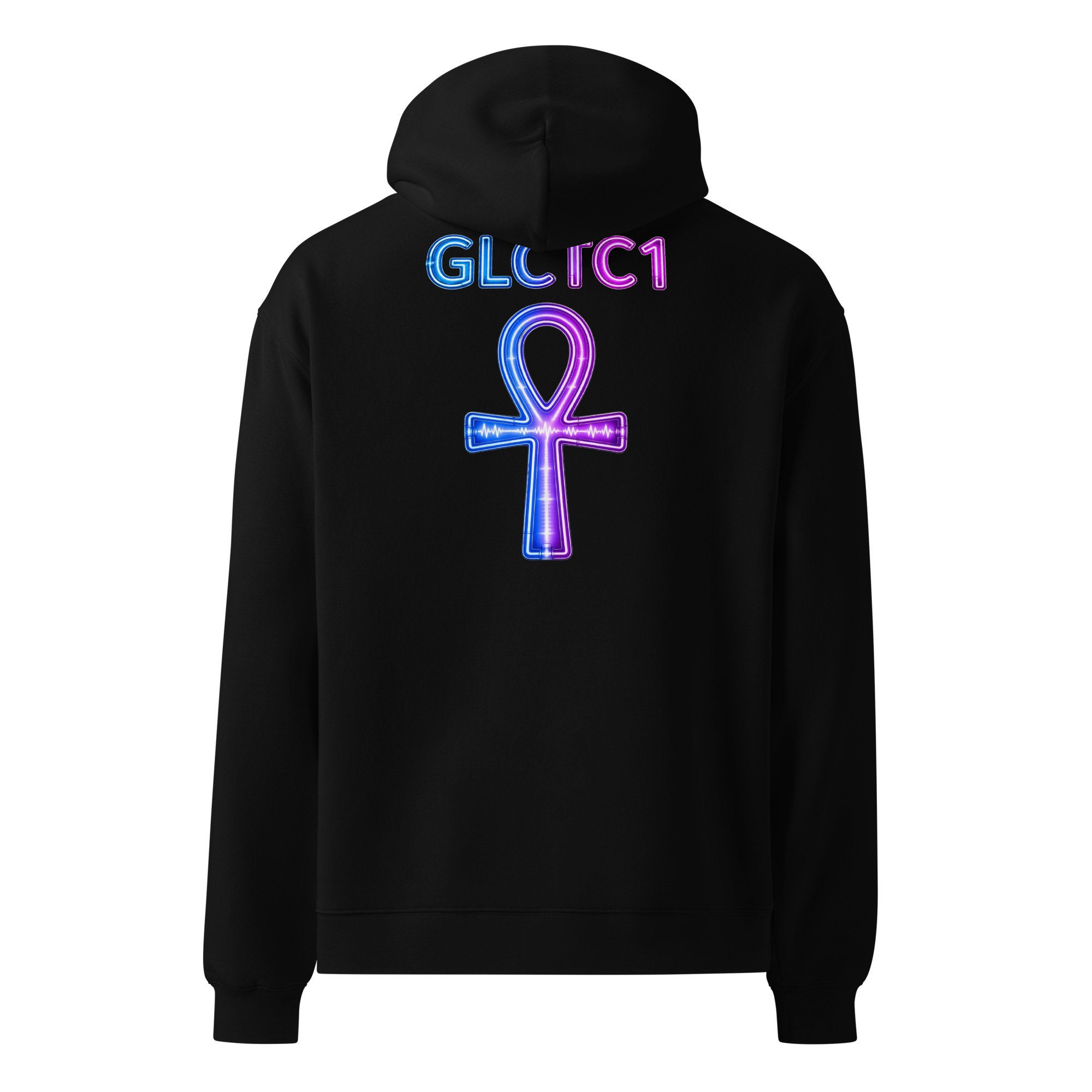 I AM Neon Unisex Oversized Hoodie 002 - Image 13