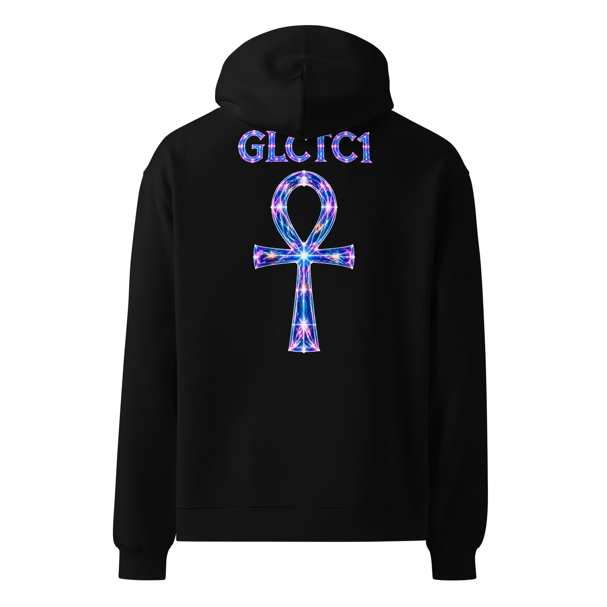 I AM Light Codes Unisex Oversized Hoodie 002 - Image 13