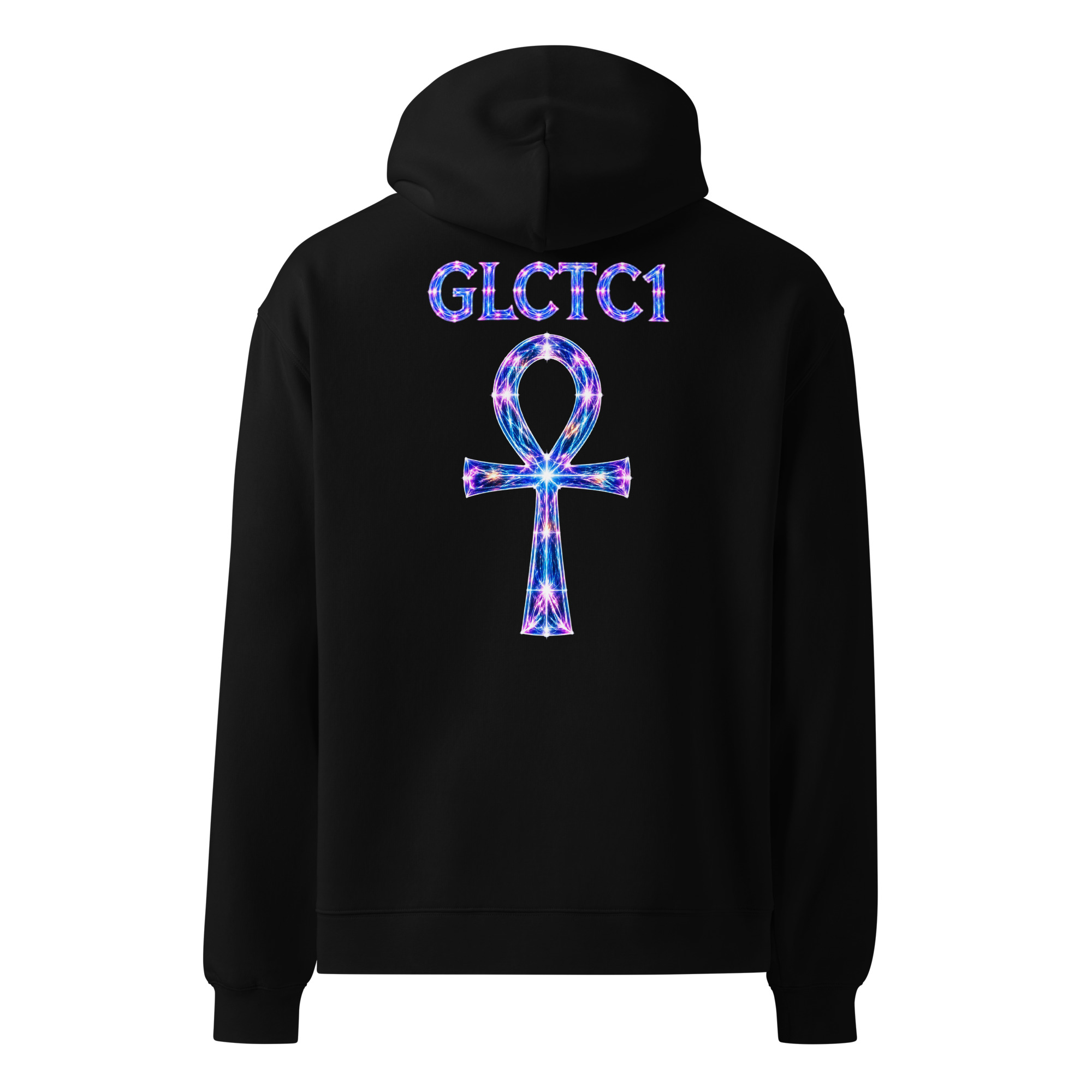 0010110 Light Codes Unisex Oversized Hoodie 002 - Image 13