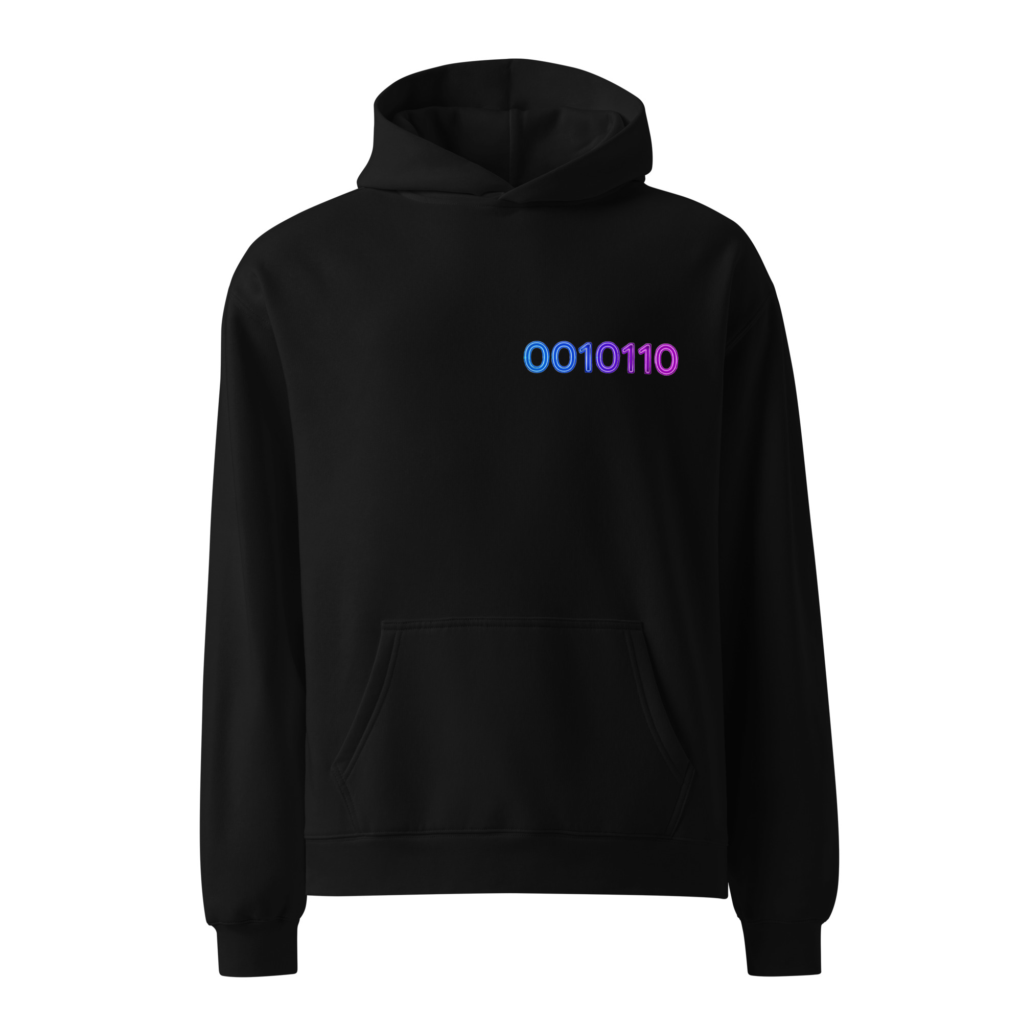 0010110 Neon Oversized Hoodie 002 - Image 2