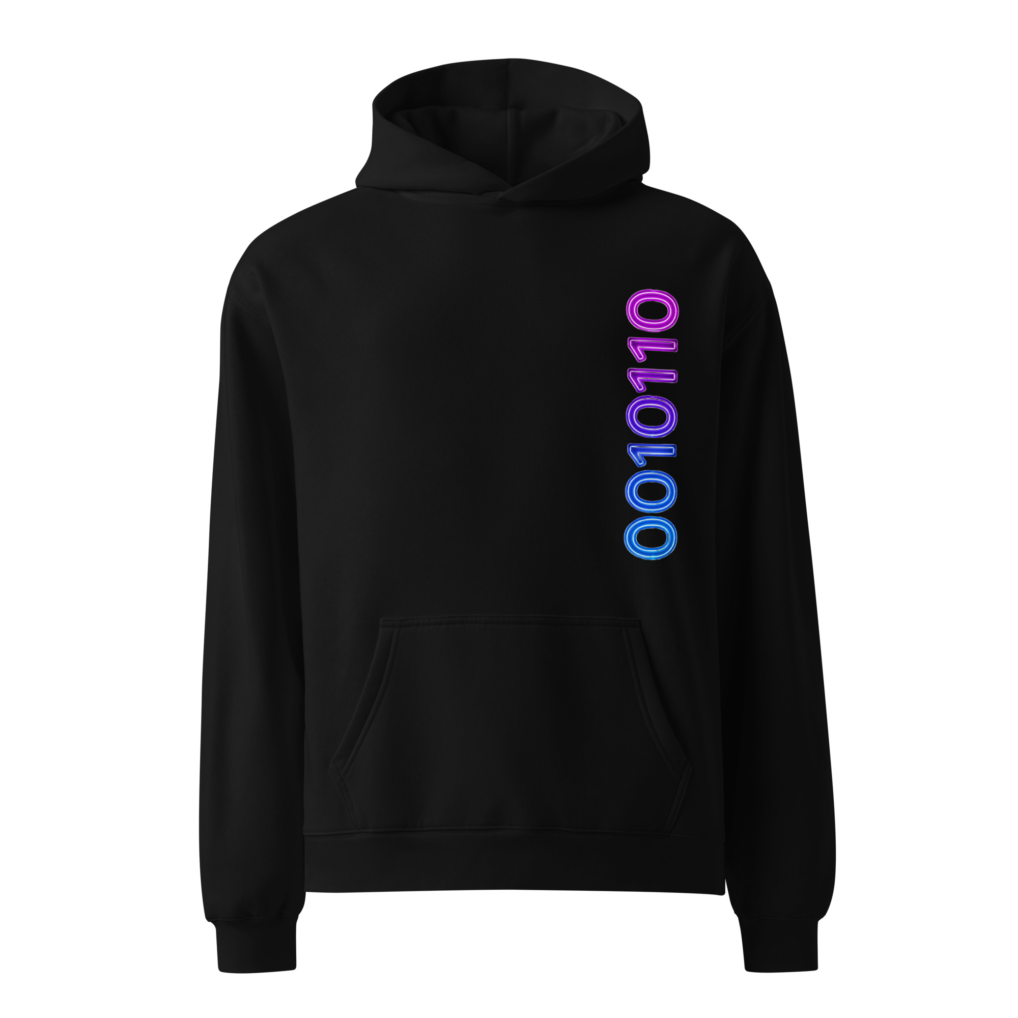0010110 Neon Oversized Hoodie 003 - Image 2
