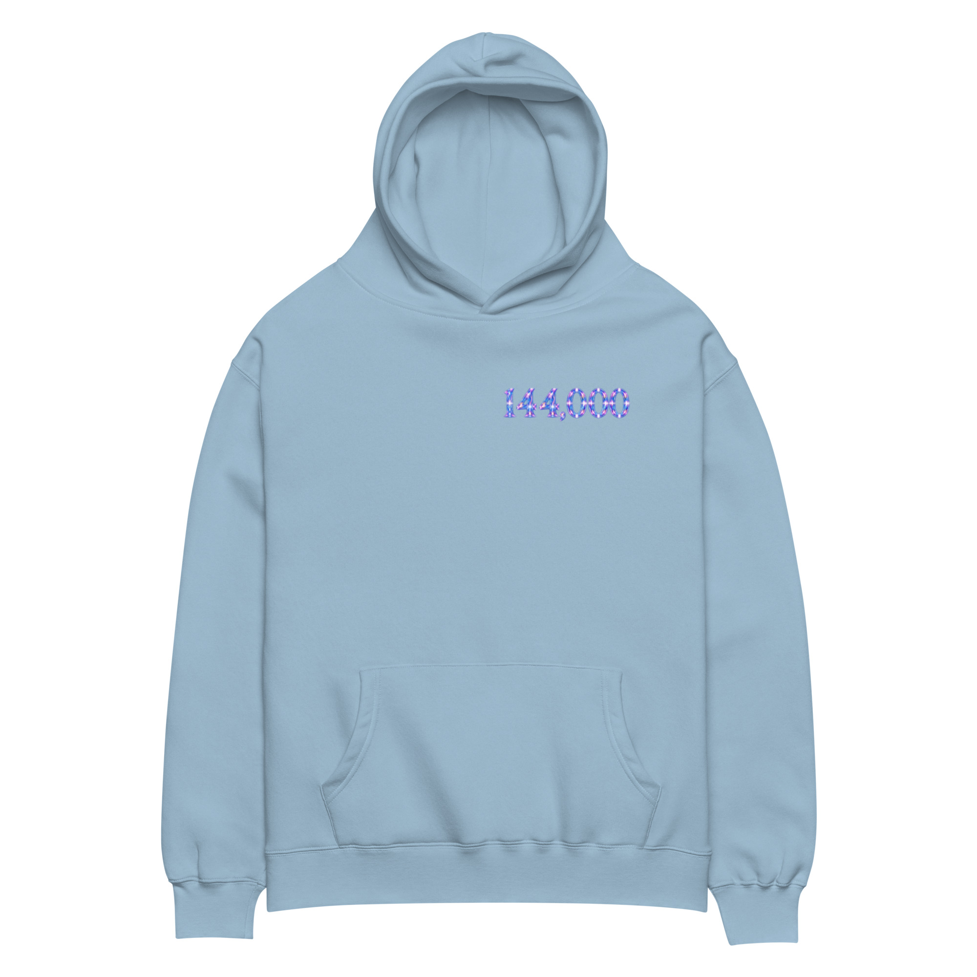 144,000 Light Codes Unisex Oversized Hoodie 002 - Image 30