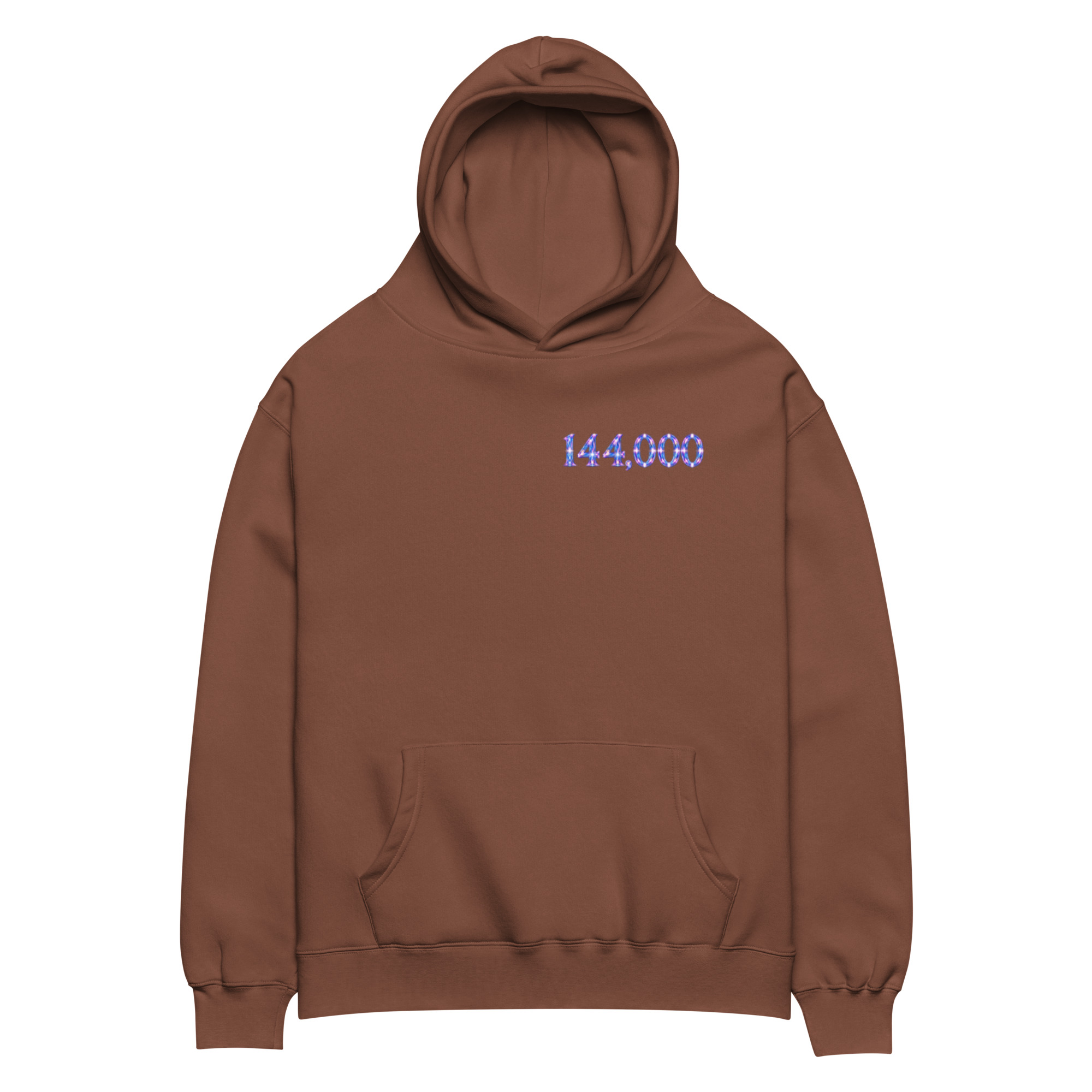 144,000 Light Codes Unisex Oversized Hoodie 002 - Image 26