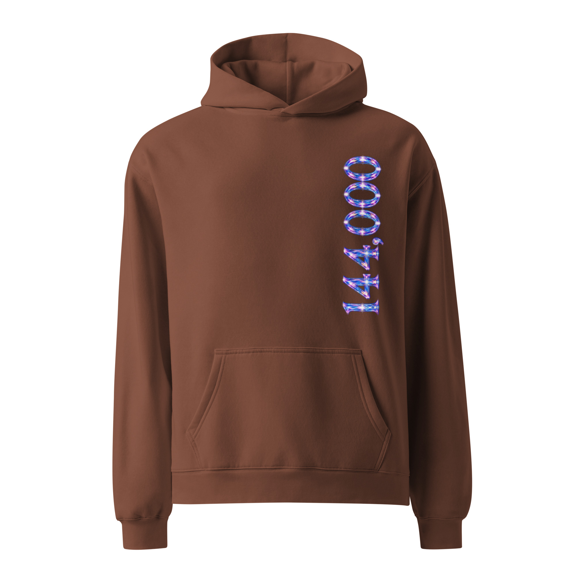 144,000 Light Codes Unisex Oversized Hoodie 003 - Image 5