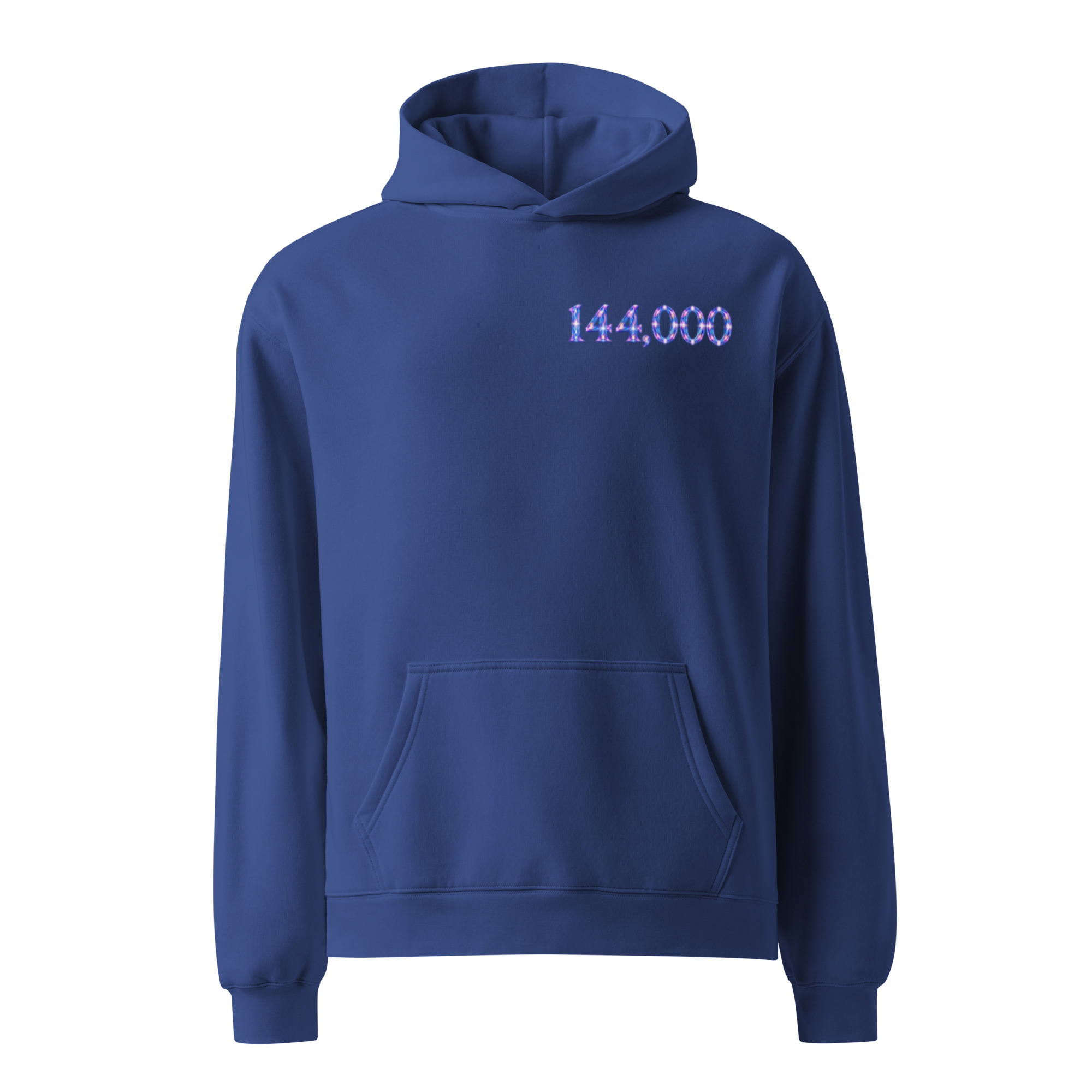144,000 Light Codes Unisex Oversized Hoodie 002 - Image 4