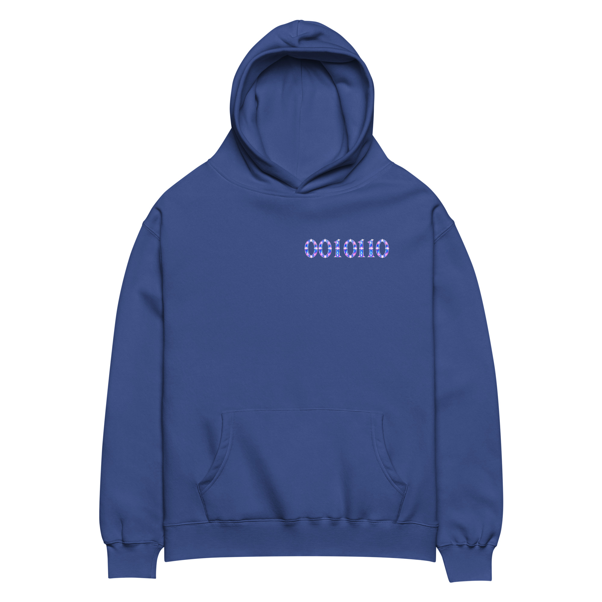 0010110 Light Codes Unisex Oversized Hoodie 002 - Image 26