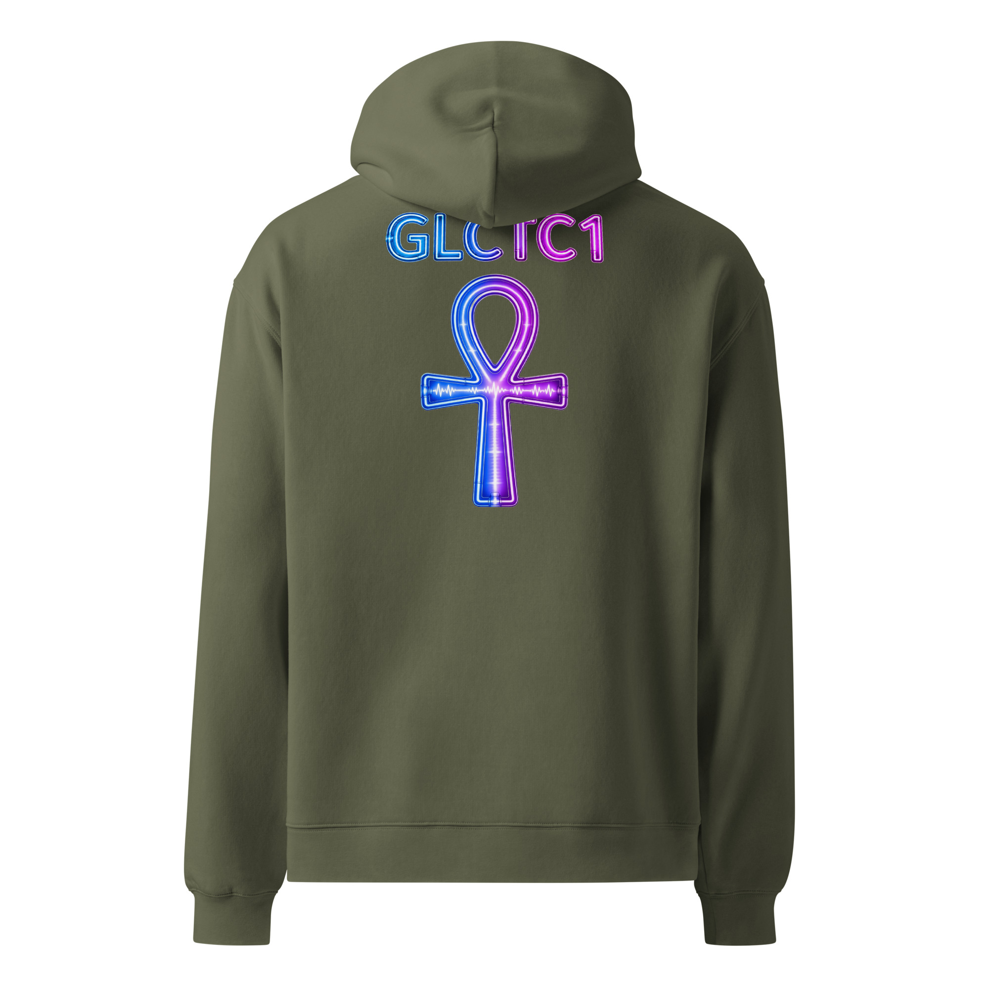 I AM Neon Unisex Oversized Hoodie 002 - Image 18