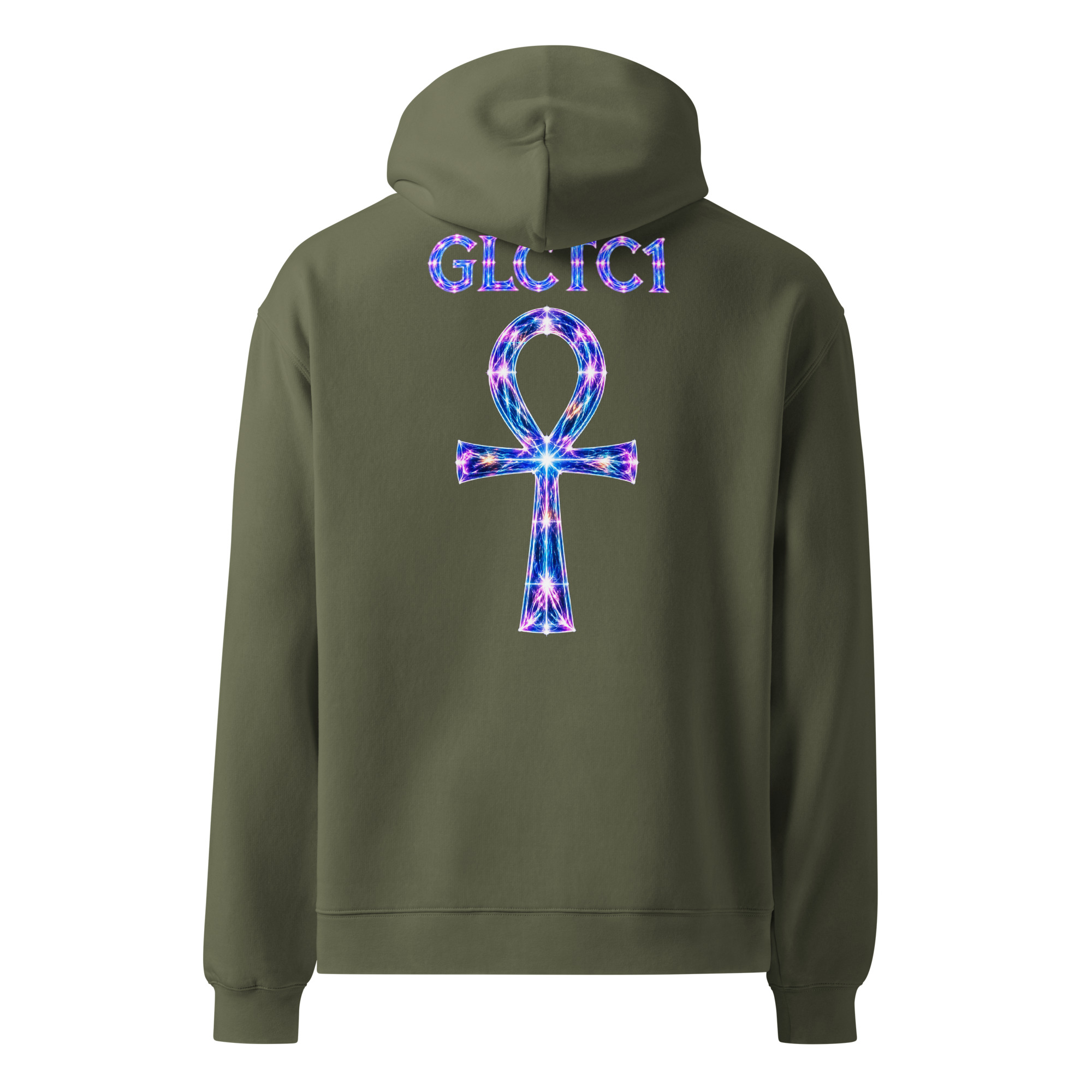 I AM Light Codes Unisex Oversized Hoodie 002 - Image 18