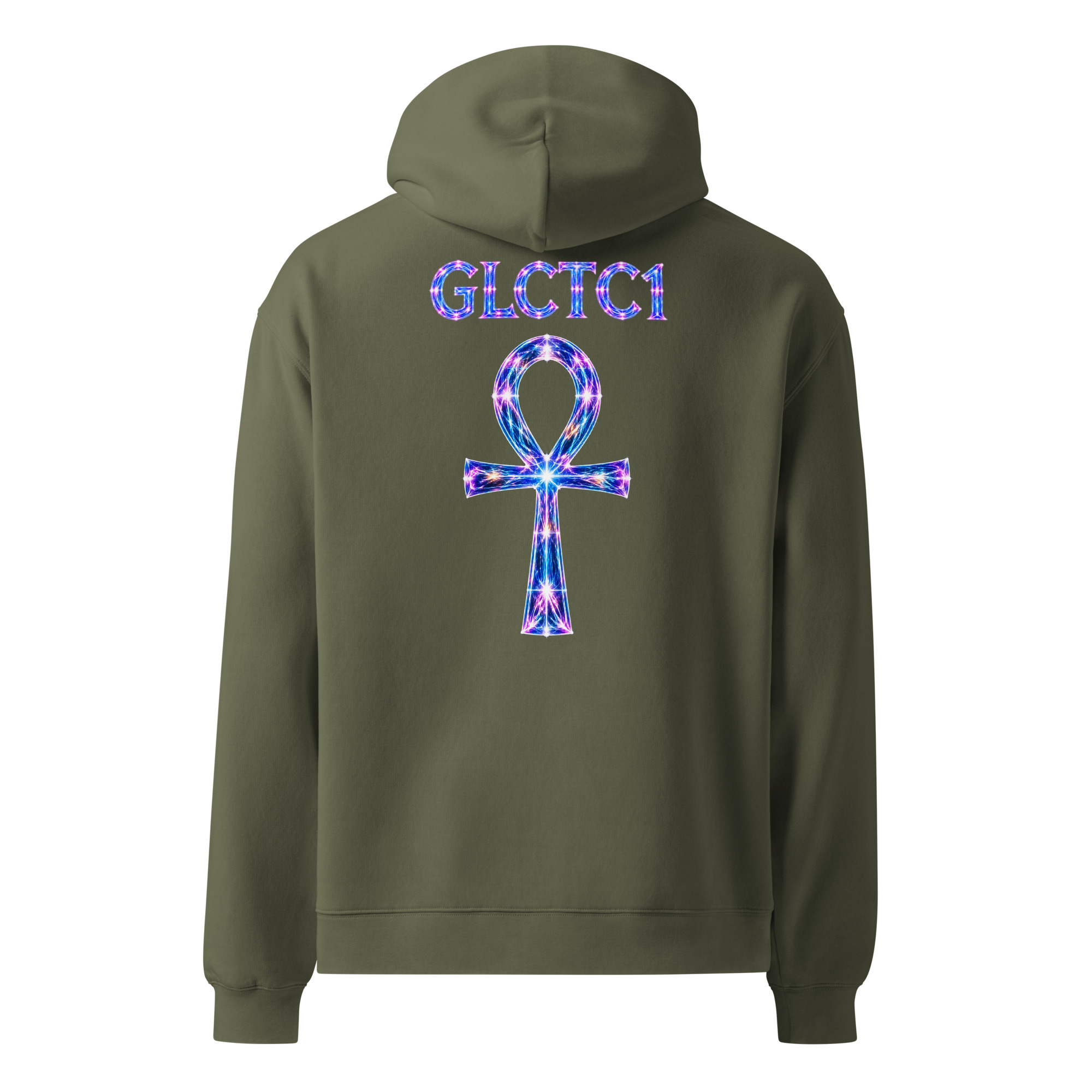 0010110 Light Codes Unisex Oversized Hoodie 003 - Image 17